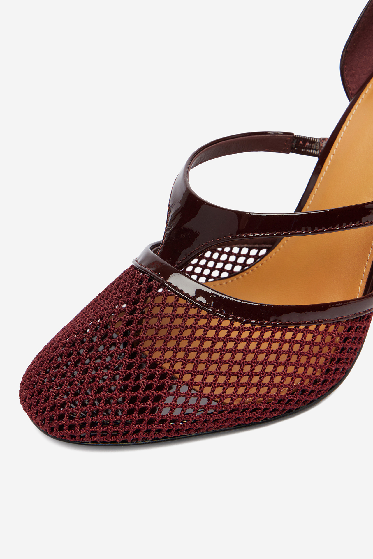 Pantofi stiletto Vișiniu