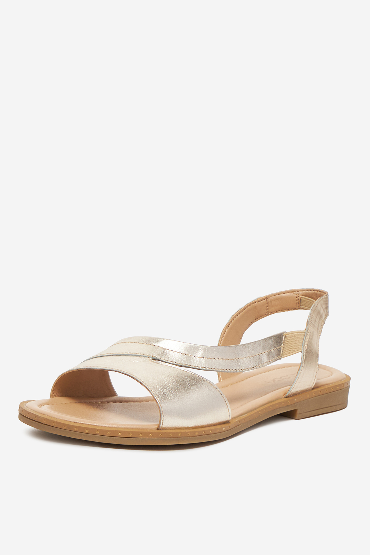 Sandály Zlatá