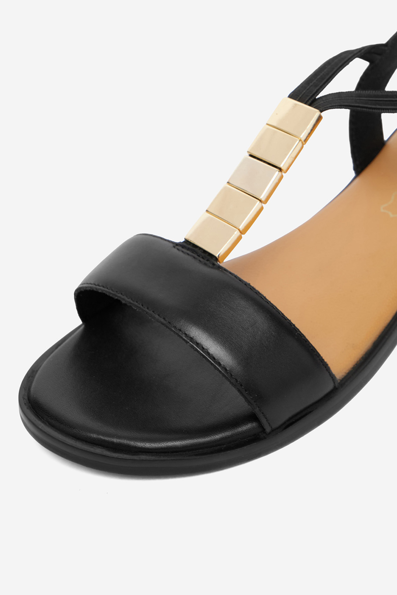 Sandály Černá