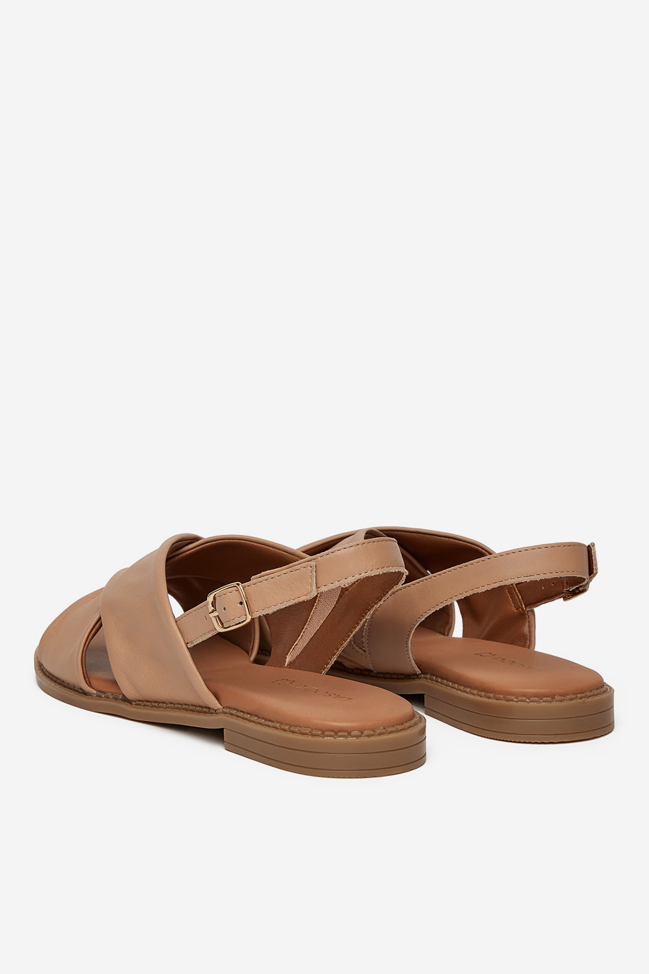 Sandály Tmavě béžová