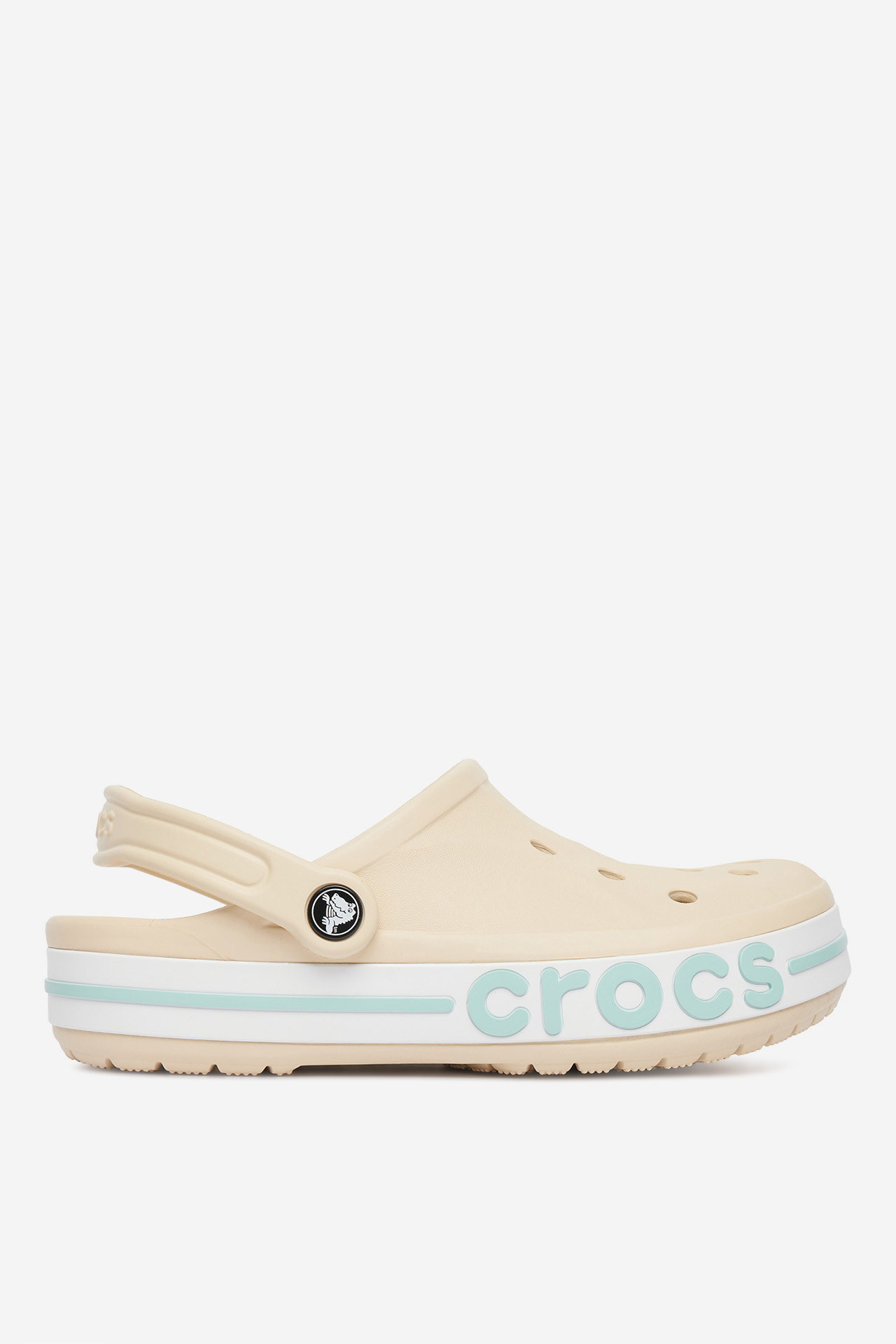 Klapki basenowe Crocs WB-BAYABAND CLOG 205089-1LI Beżowy