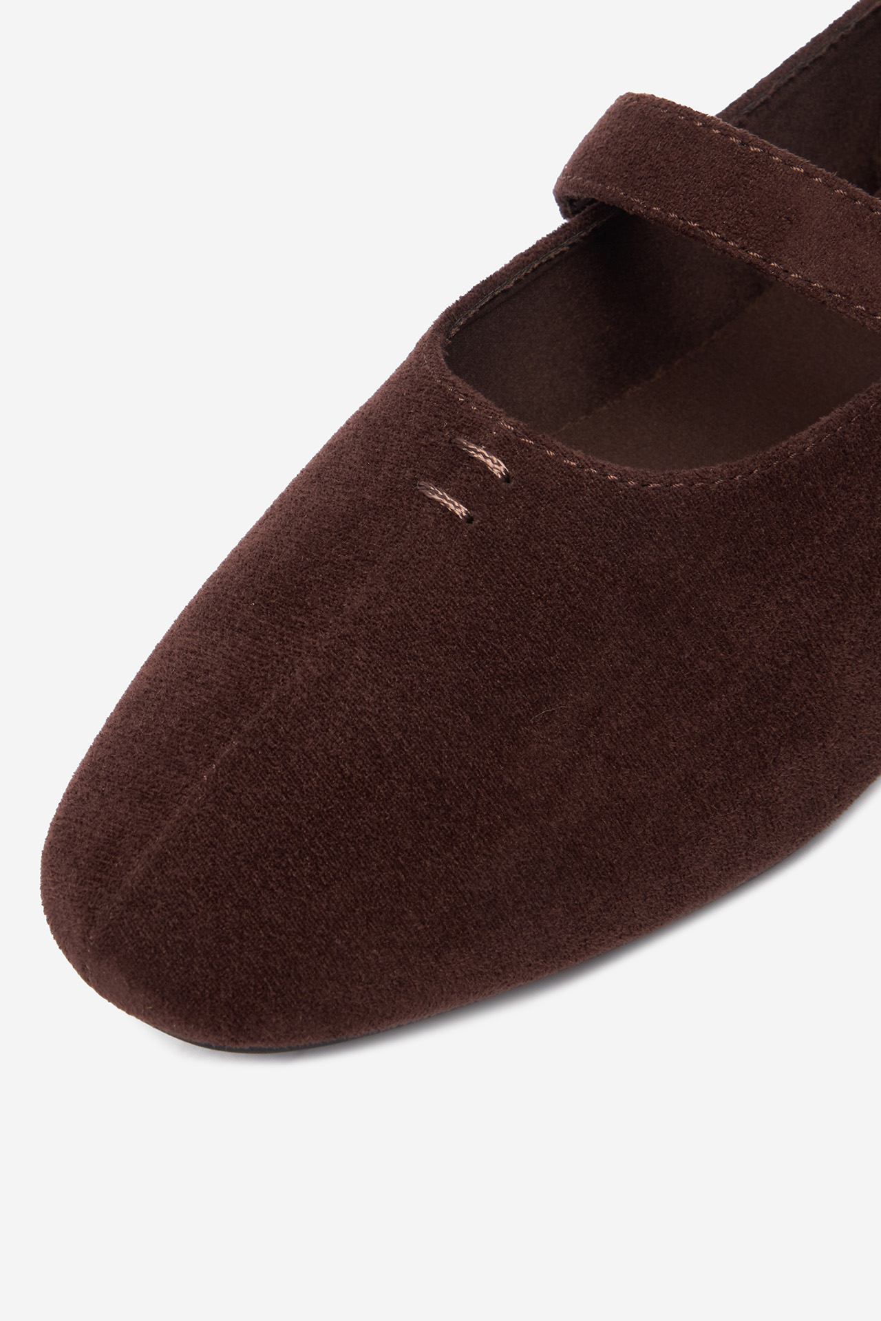 Baleríny Tmavě hnědá