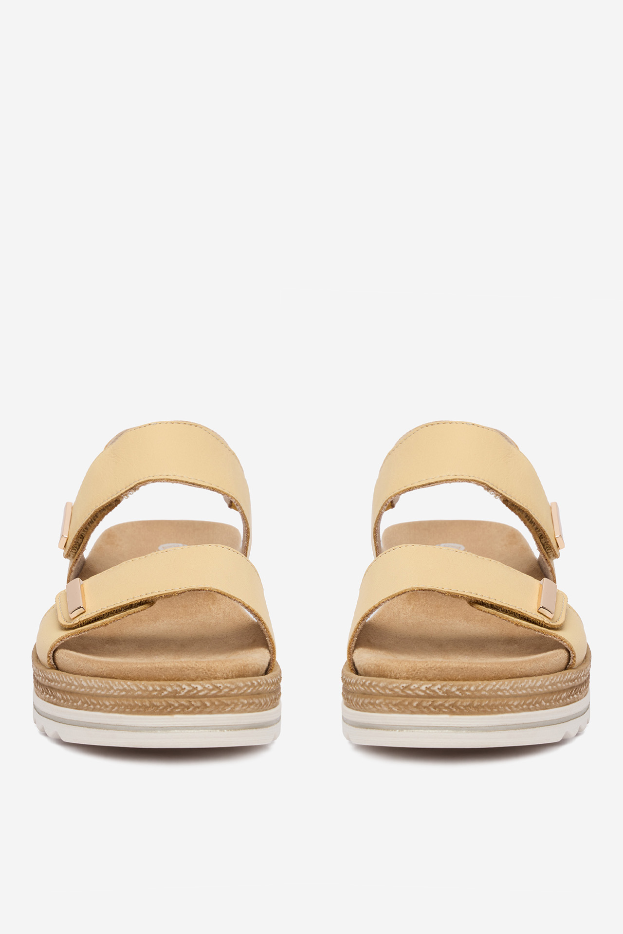 Sandale Galben deschis