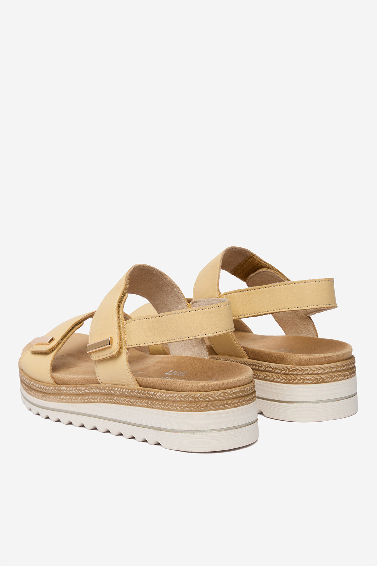 Sandale Galben deschis