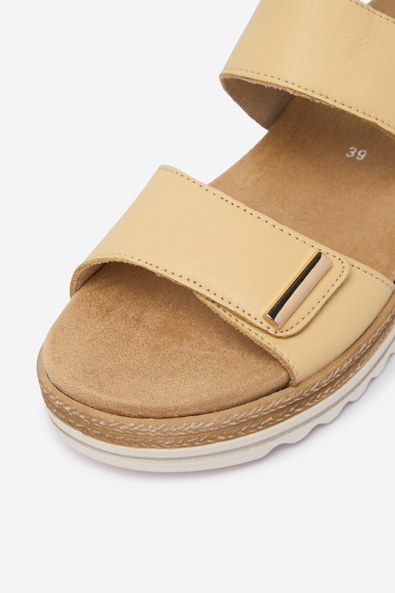 Sandale Galben deschis