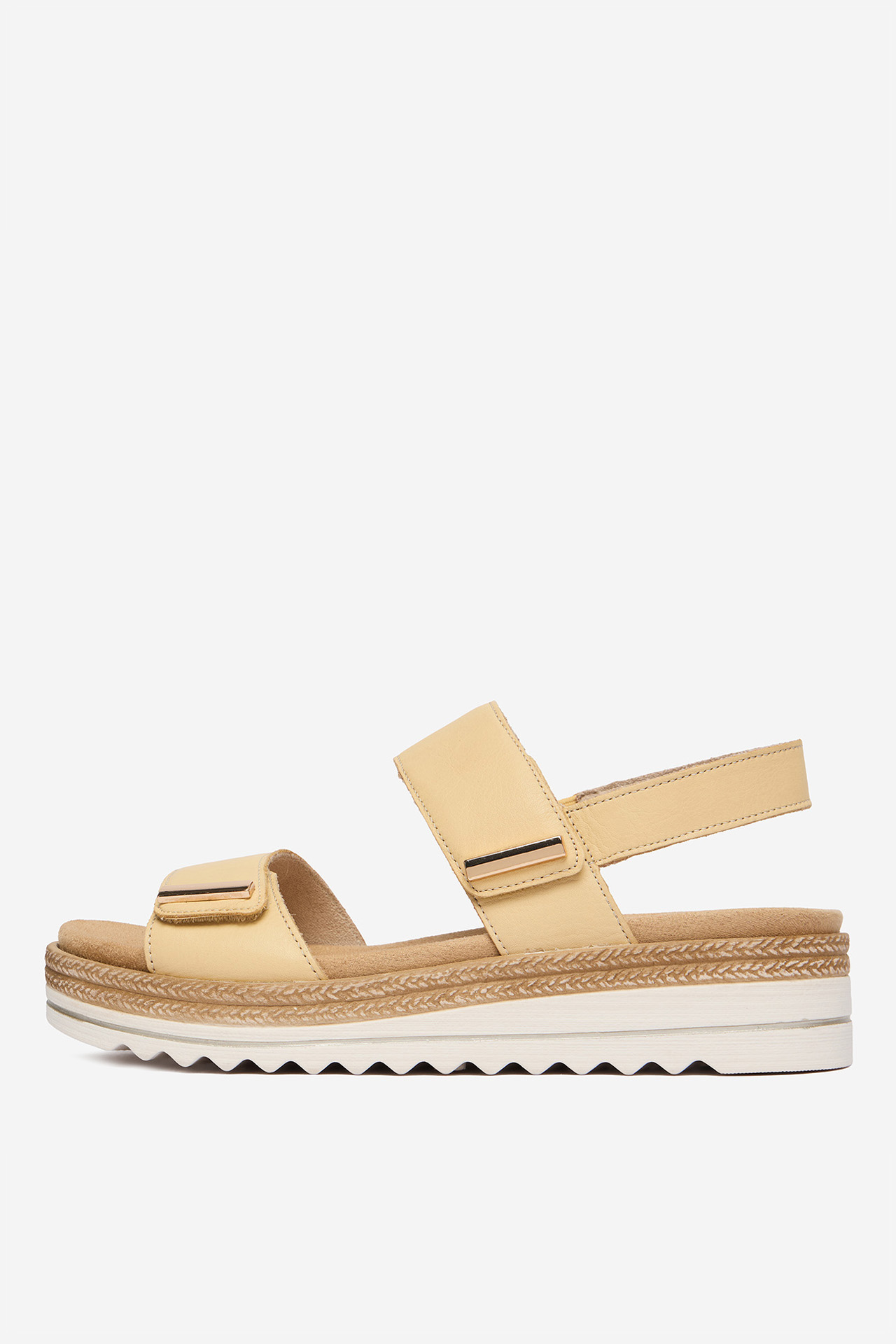 Sandale Galben deschis