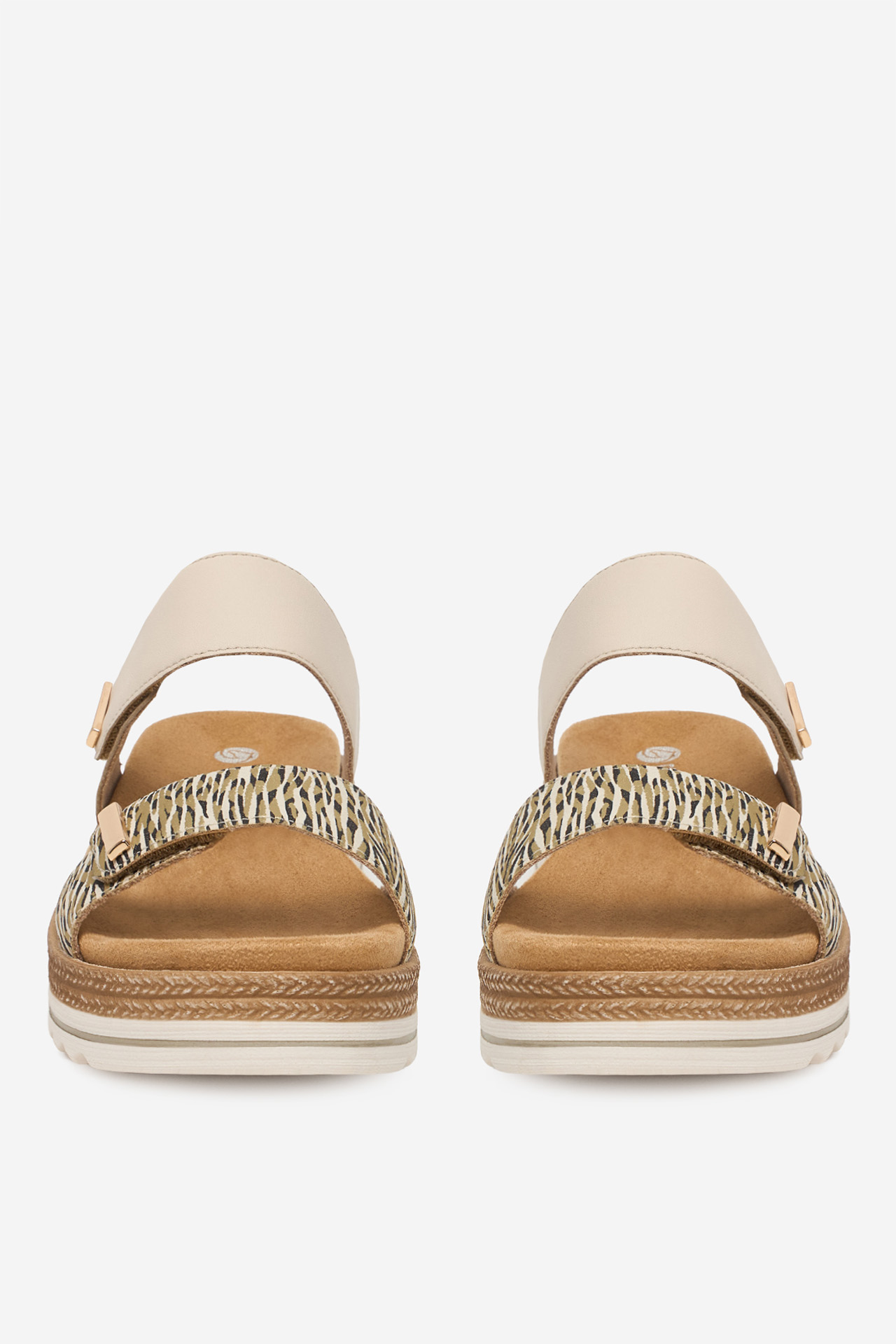 Sandály Světle béžová