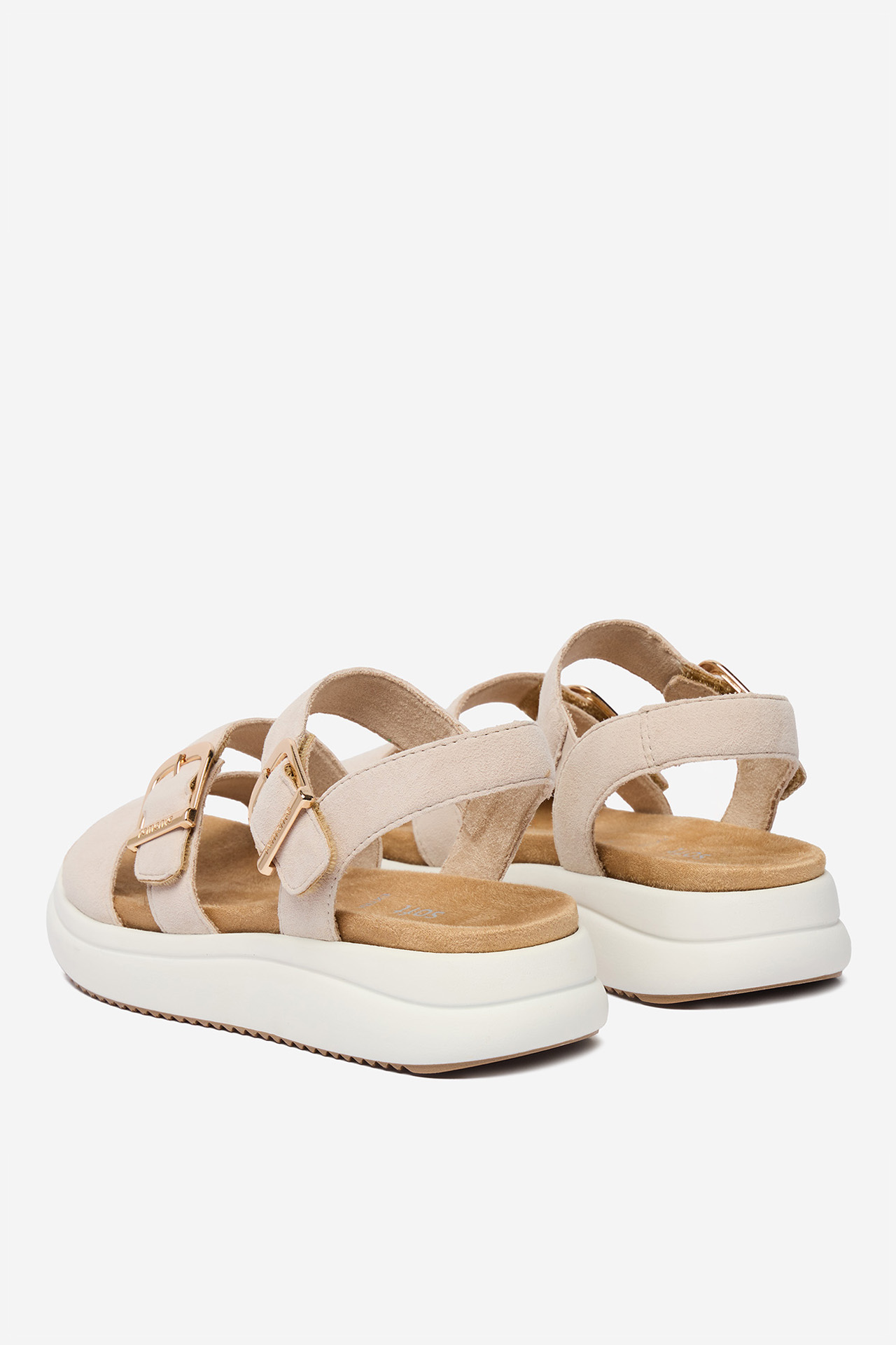 Sandály Světle béžová