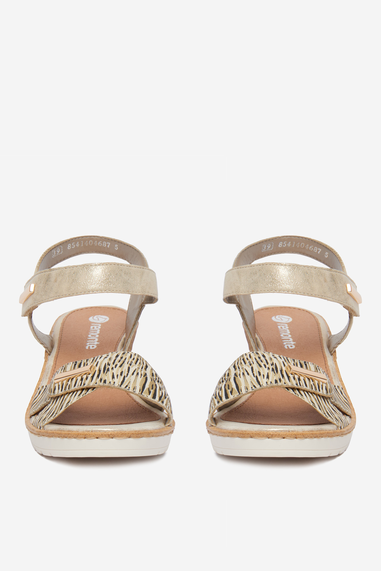 Sandály Zlatá