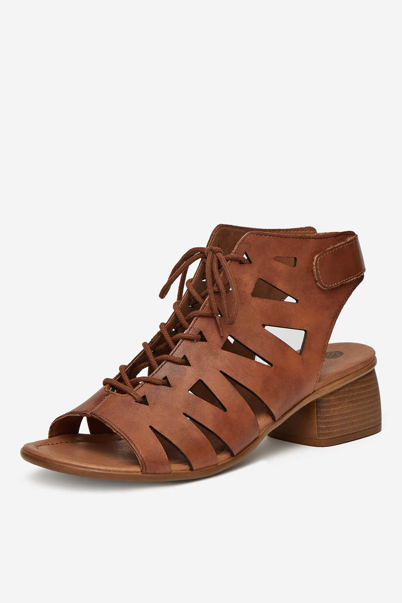Sandály Hnědá