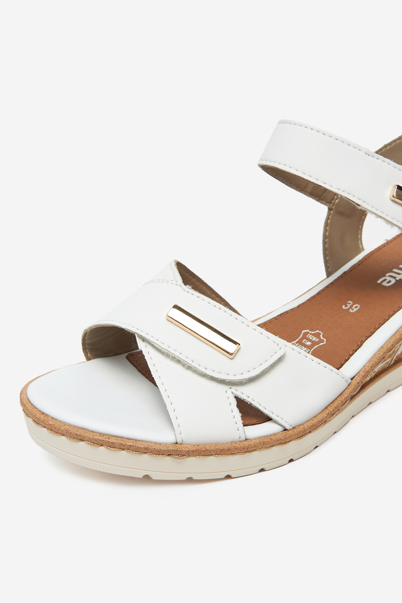 Sandály Bílá