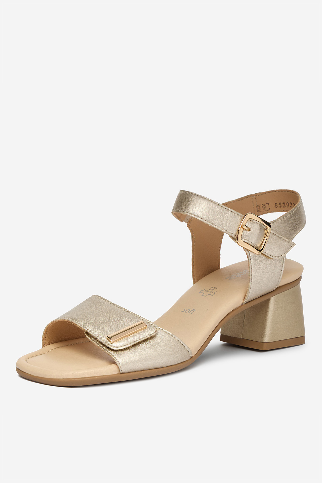 Sandály Zlatá
