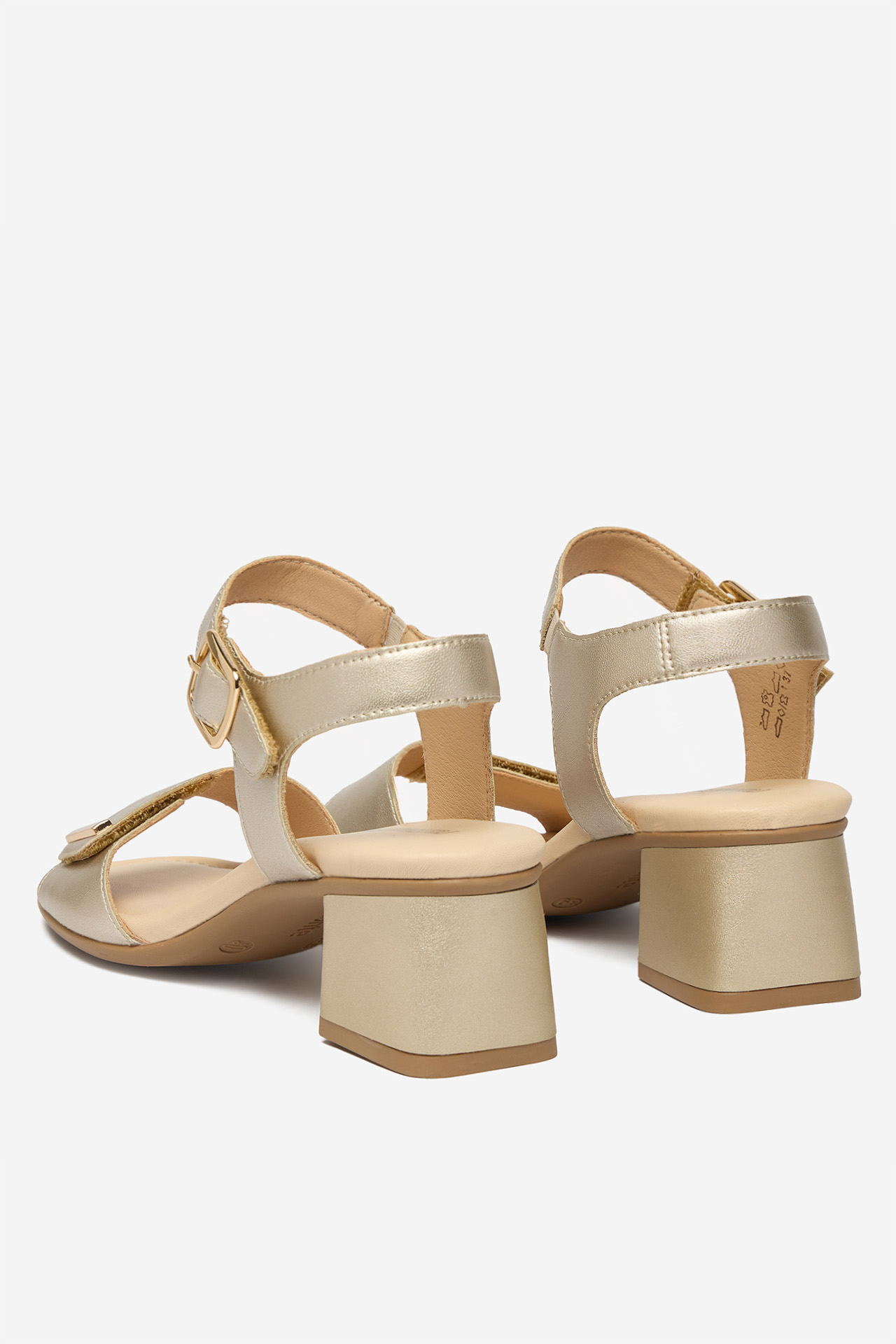 Sandály Zlatá