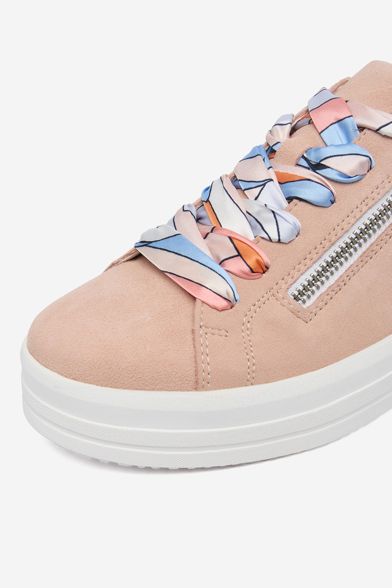 Sneakers Roz deschis