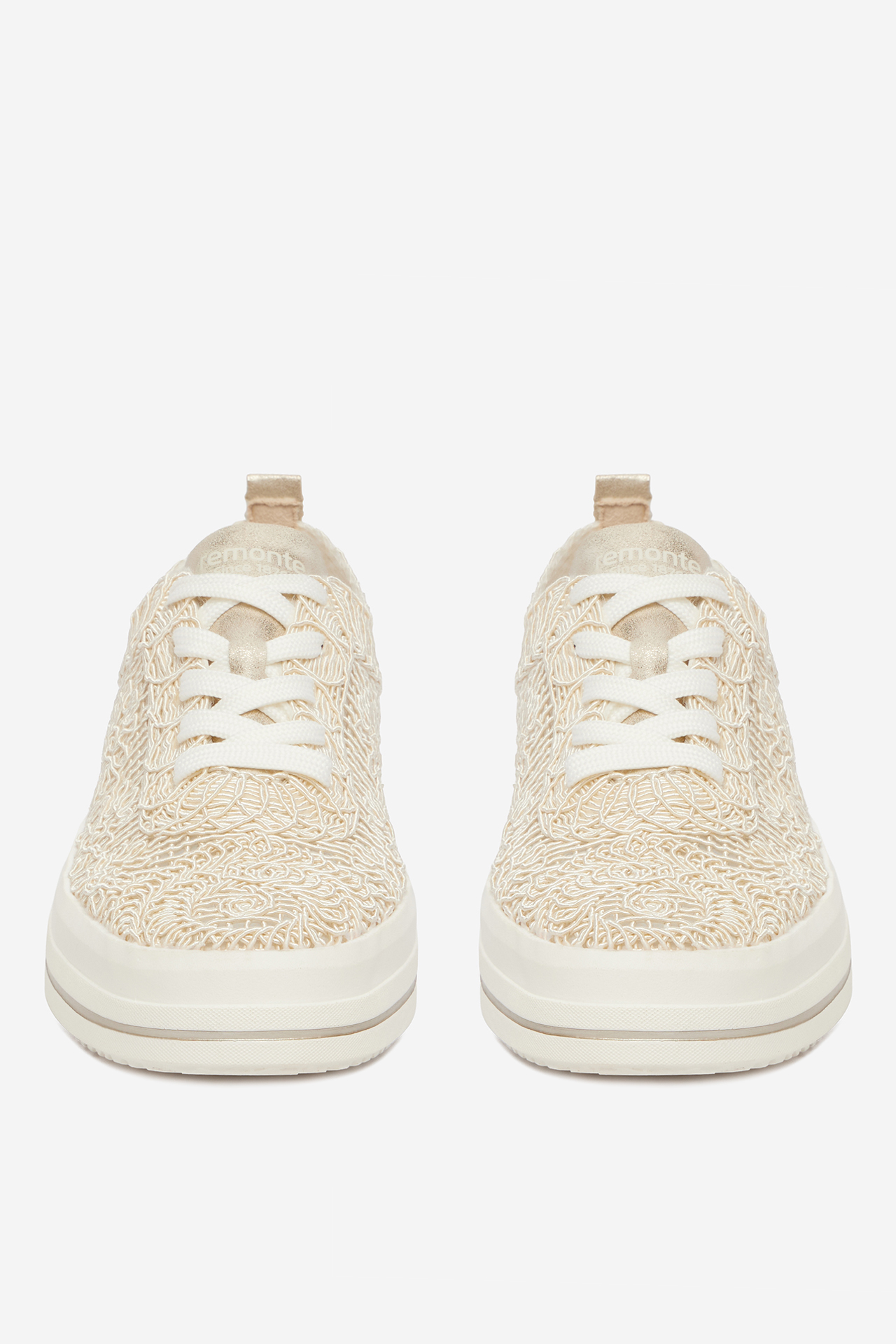 Sneakersy Světle béžová