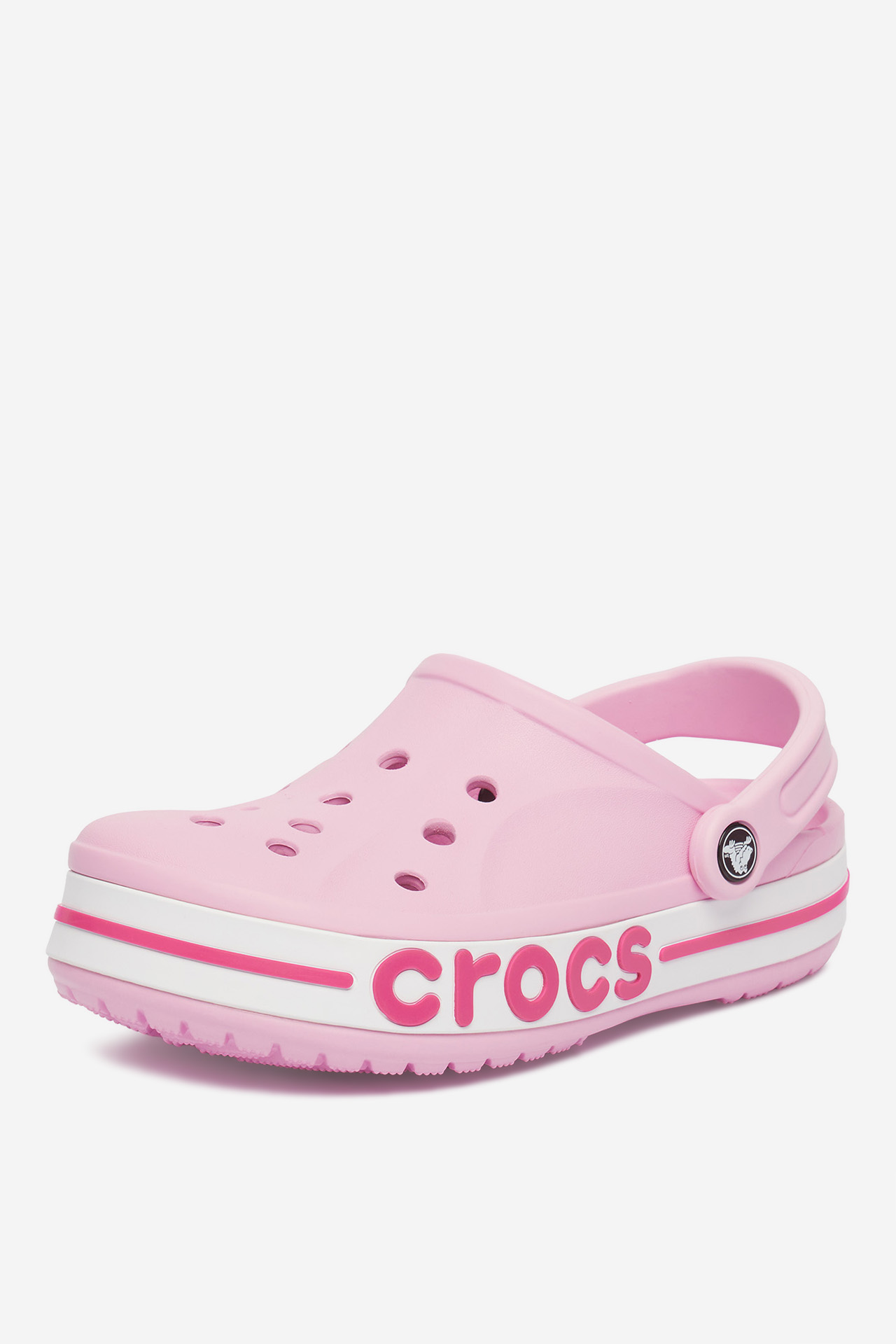 Klapki basenowe Crocs WB-BAYABAND CLOG 205089-6TG Różowy jasny