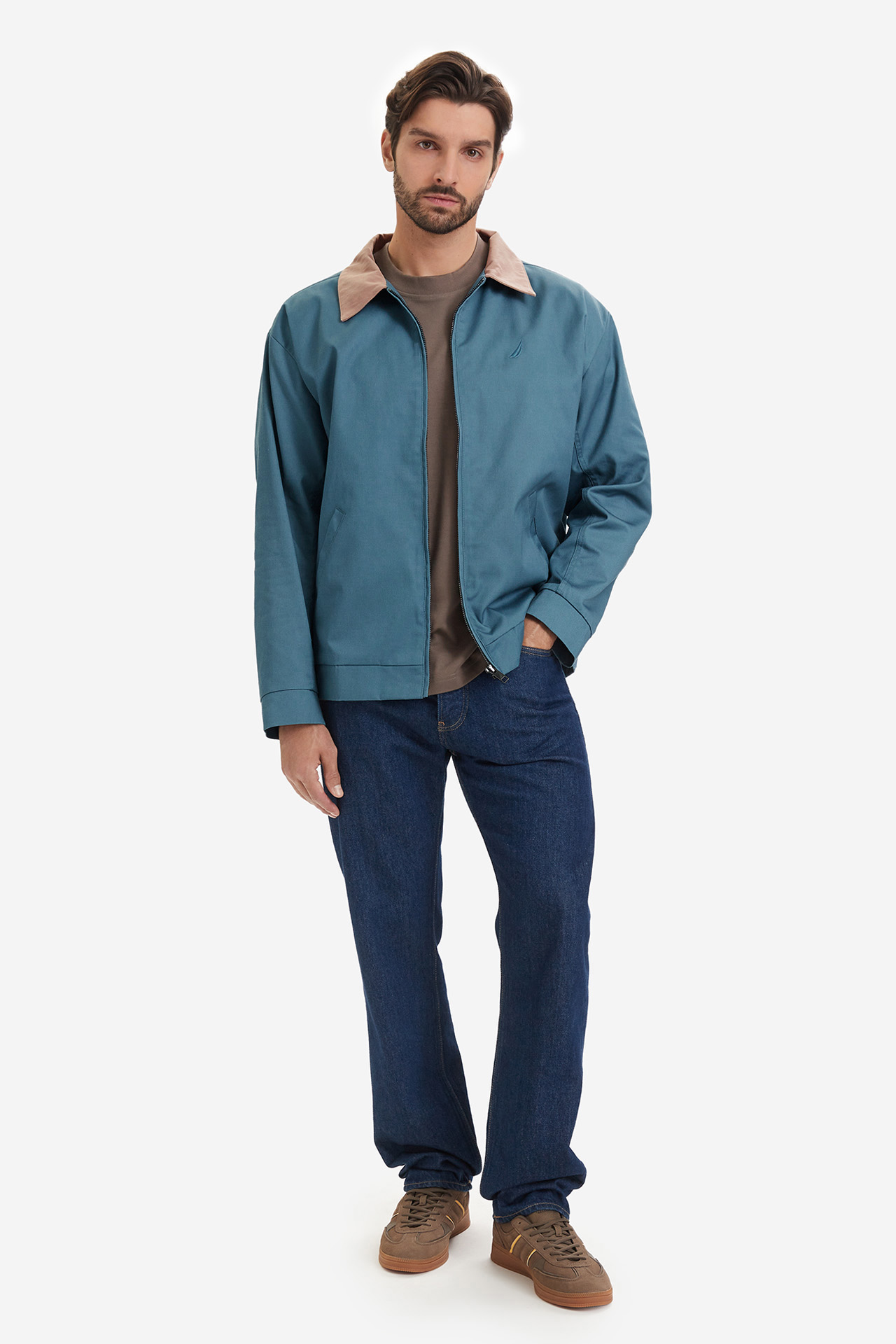 Kurtka NAUTICA NCC04501-TEAL Niebieski
