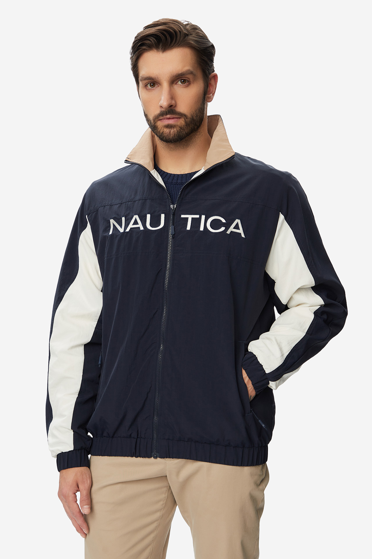 Kurtka NAUTICA NCC04495-DARK-NAVY Granatowy