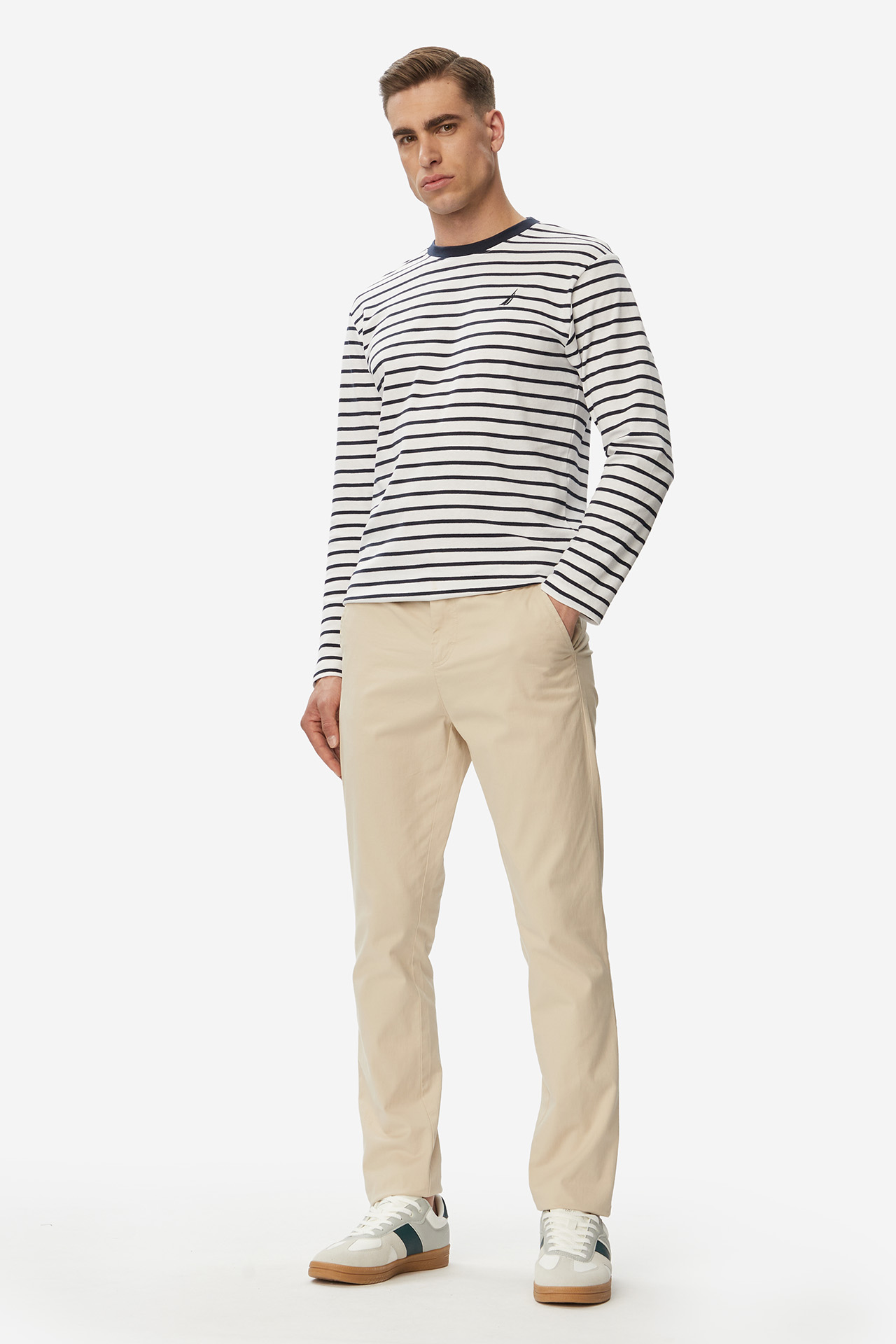 NAUTICA NCC02111-STONE Szary