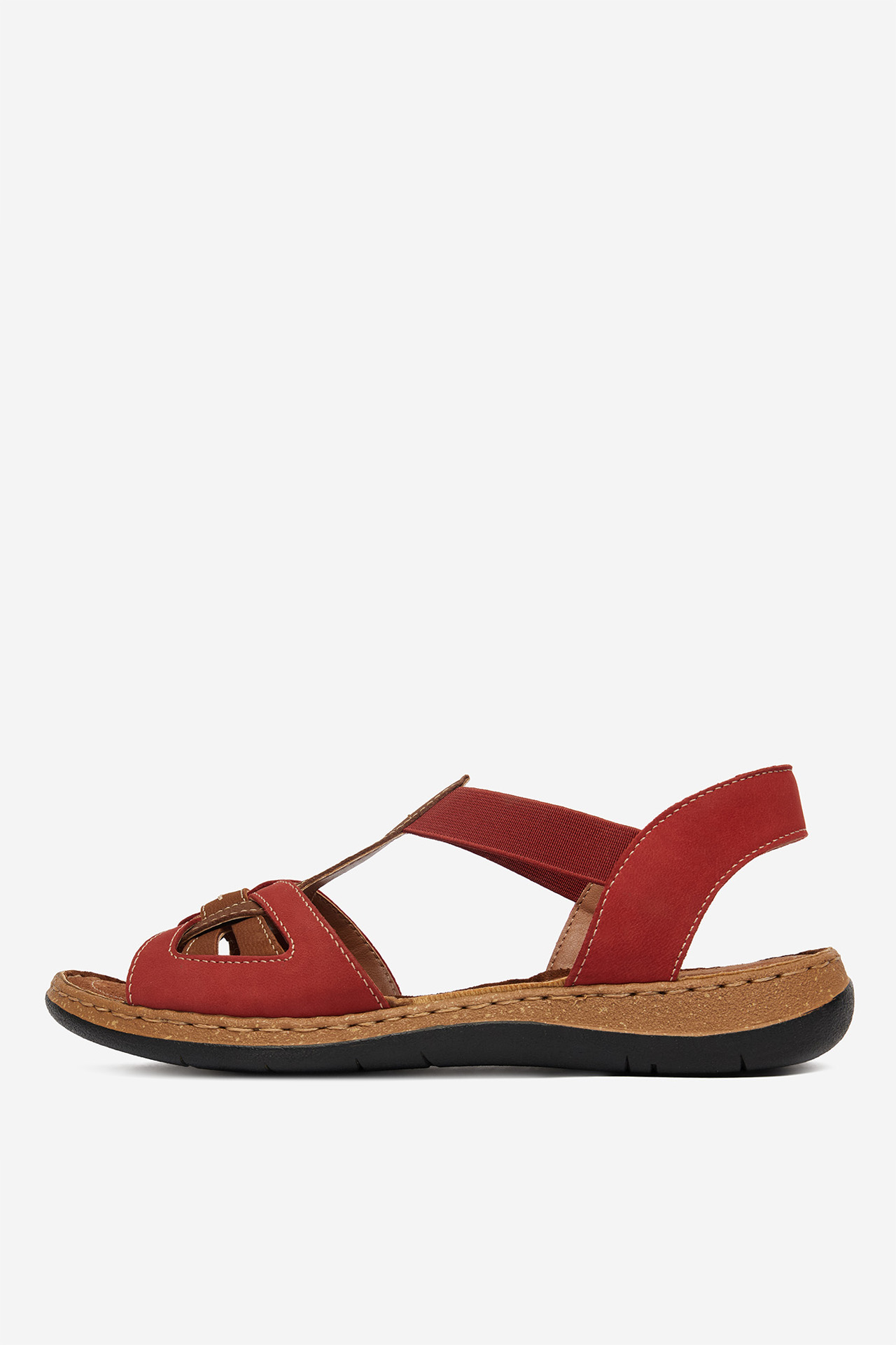 Sandali Rdeča