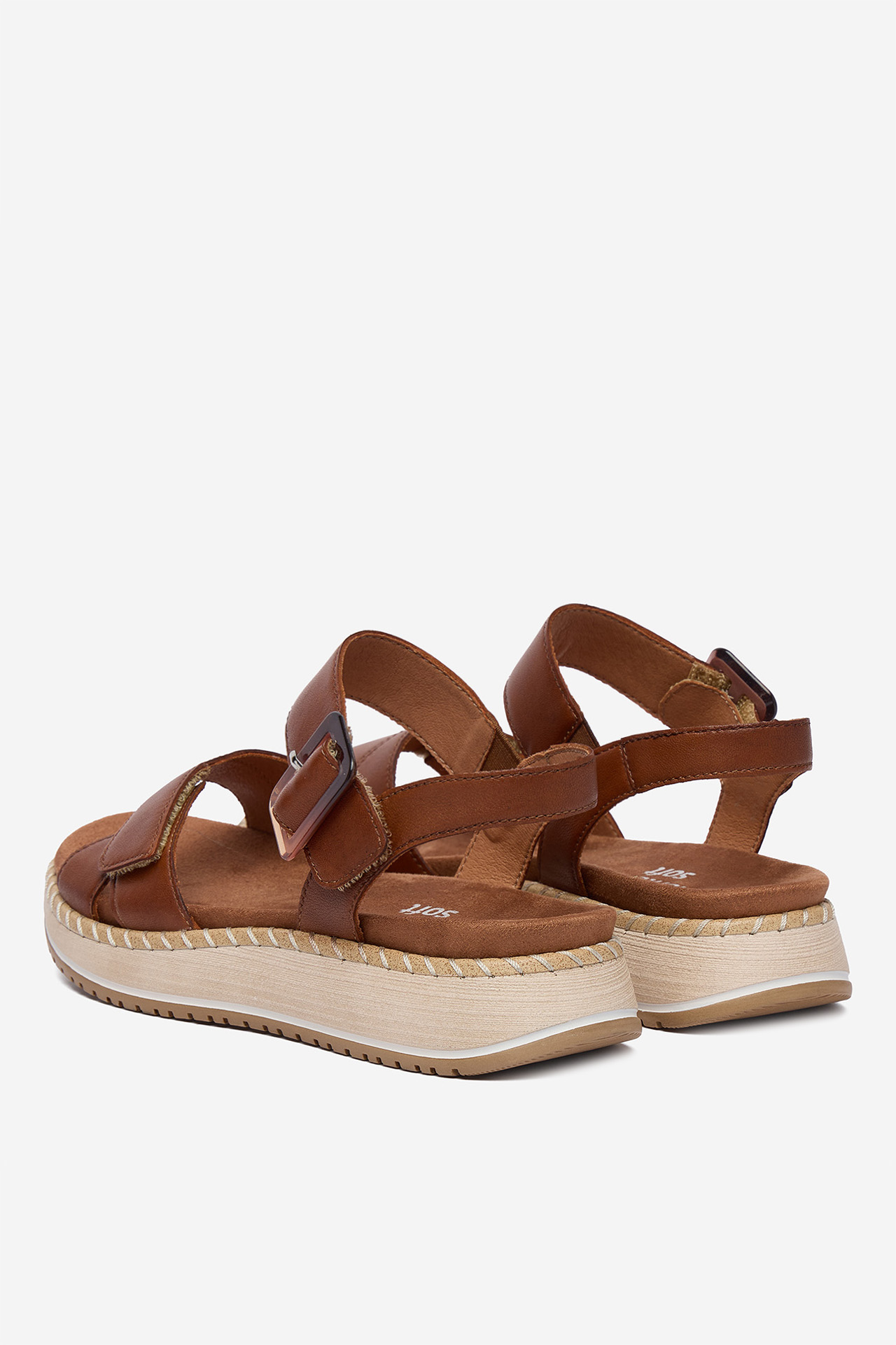 Sandály Hnědá