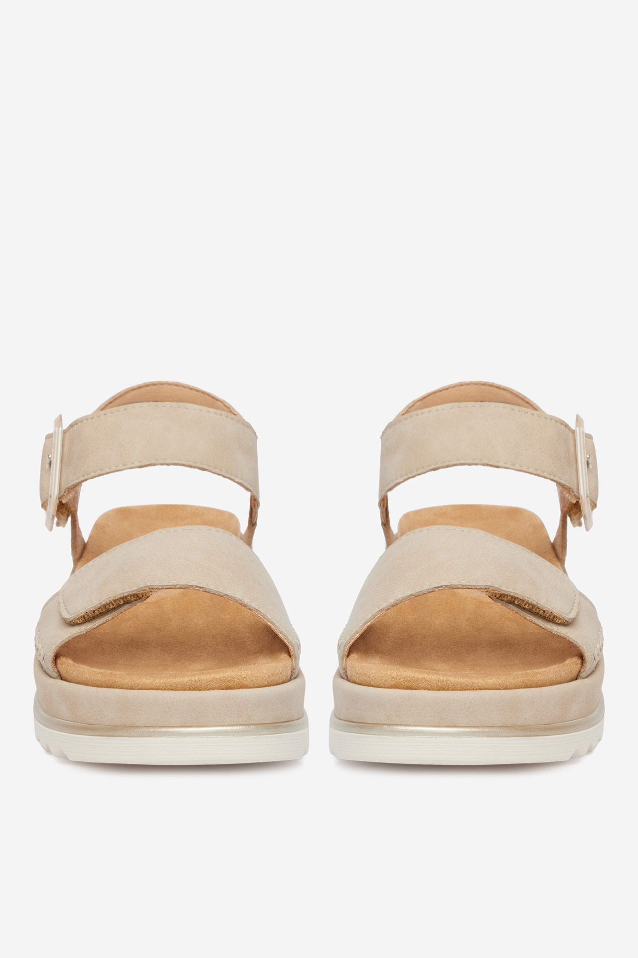 Sandály Světle béžová