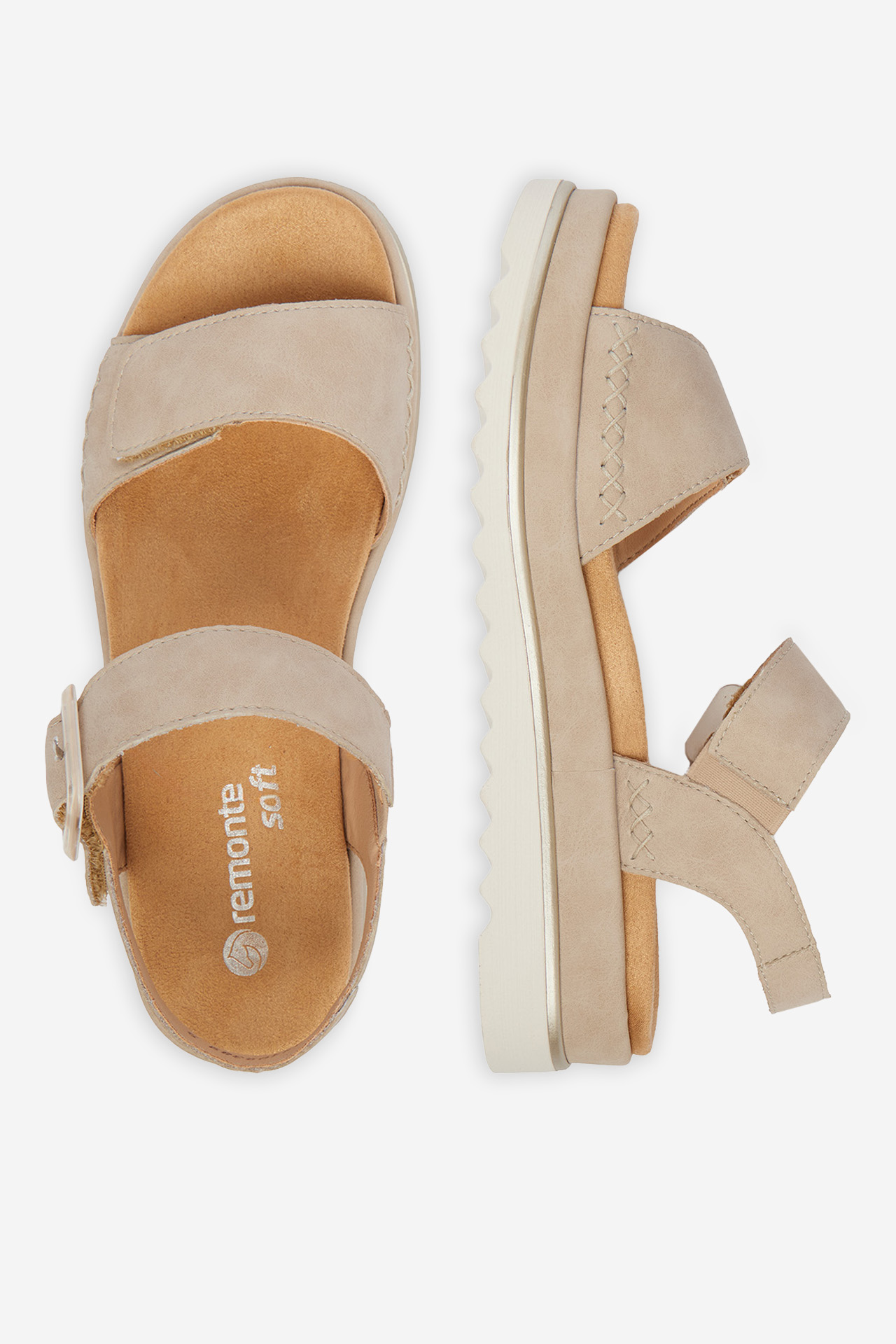 Sandály Světle béžová