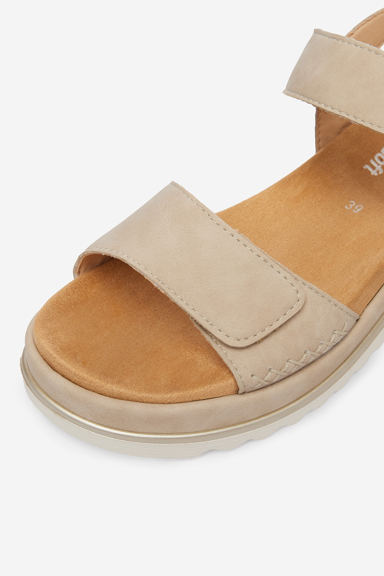 Sandály Světle béžová