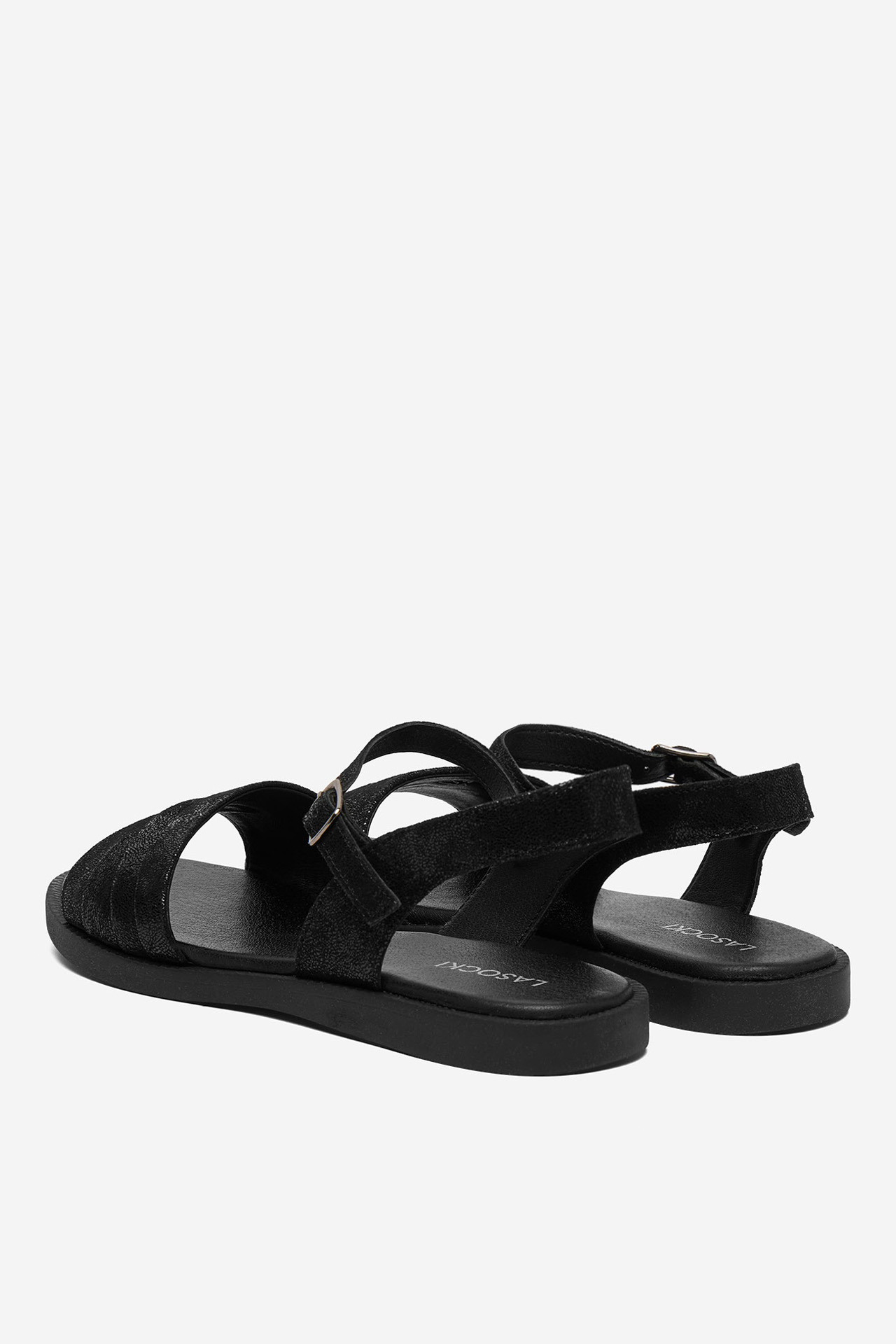 Sandály Černá
