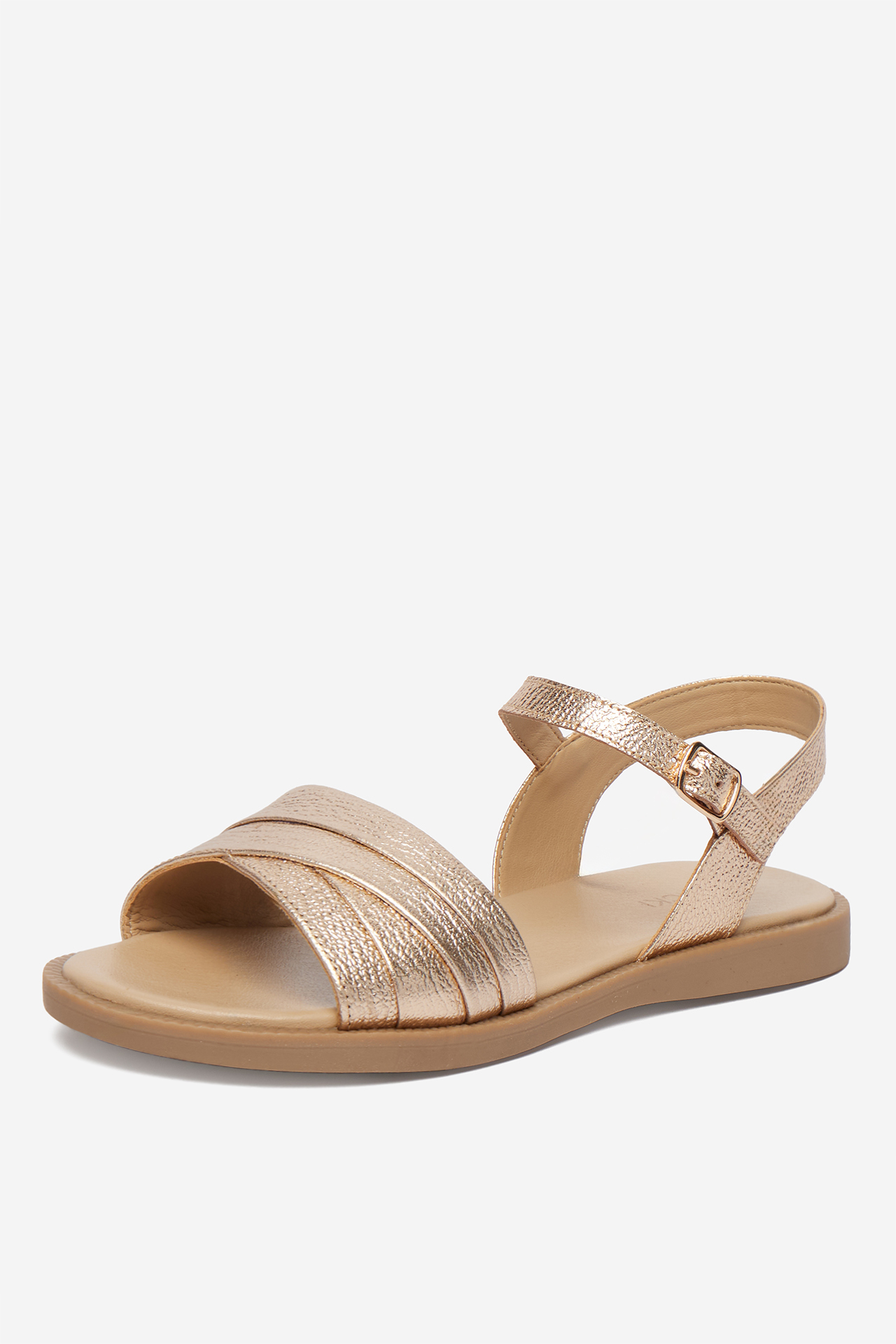 Sandály Zlatá