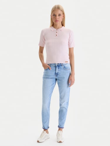 Kavbojke Beverly Hills Polo Club W126-BHLTR-1002-22D Modra