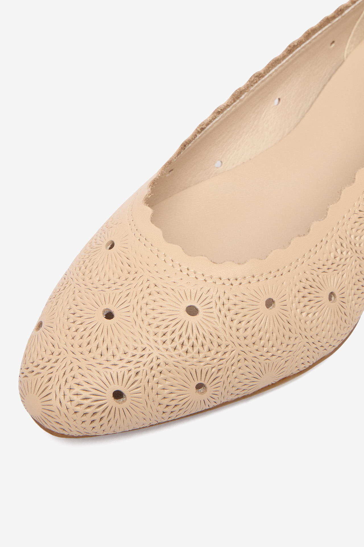 Baleríny Světle béžová