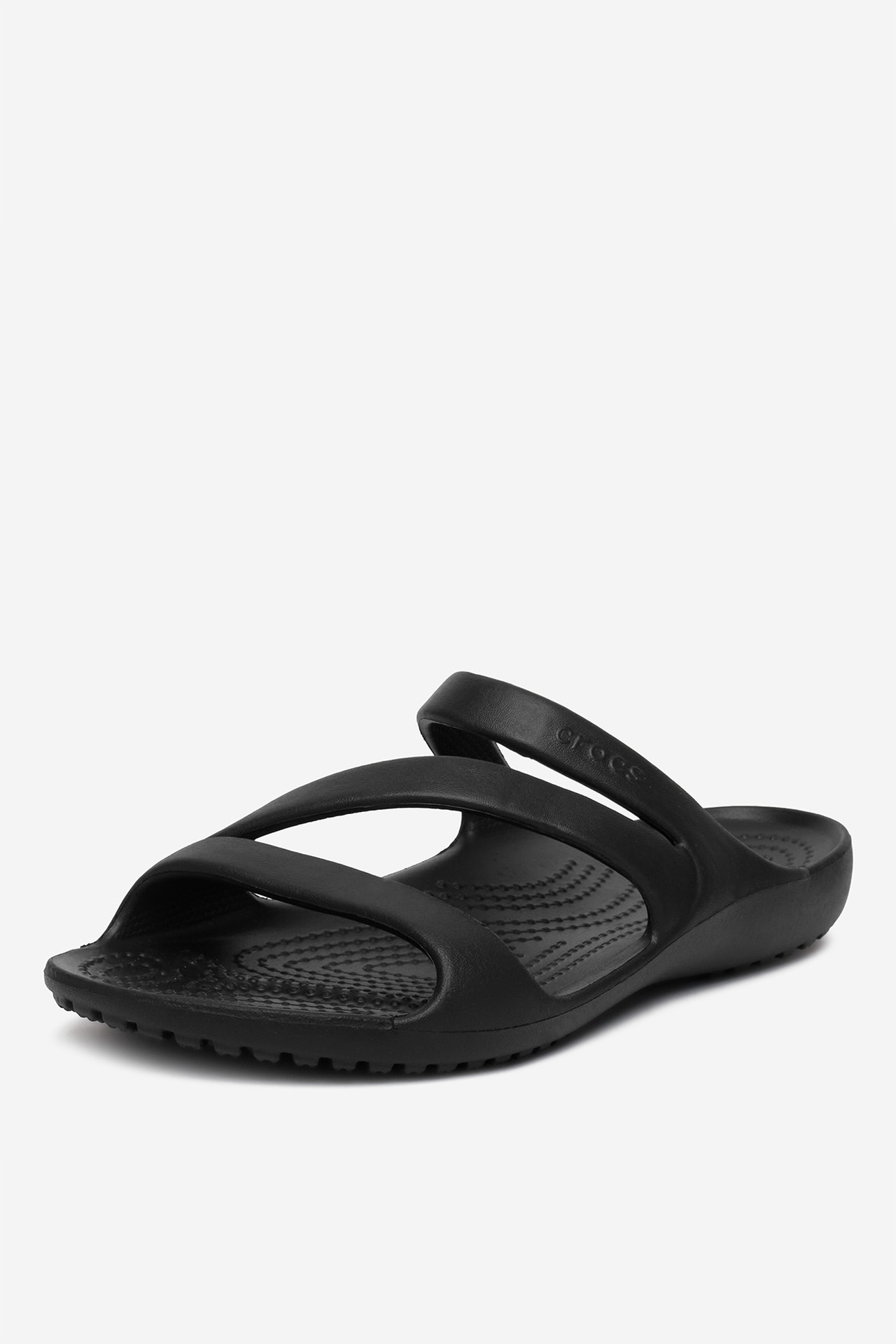 Klapki basenowe Crocs WB-KADEE II SANDAL W 206756-001 Czarny
