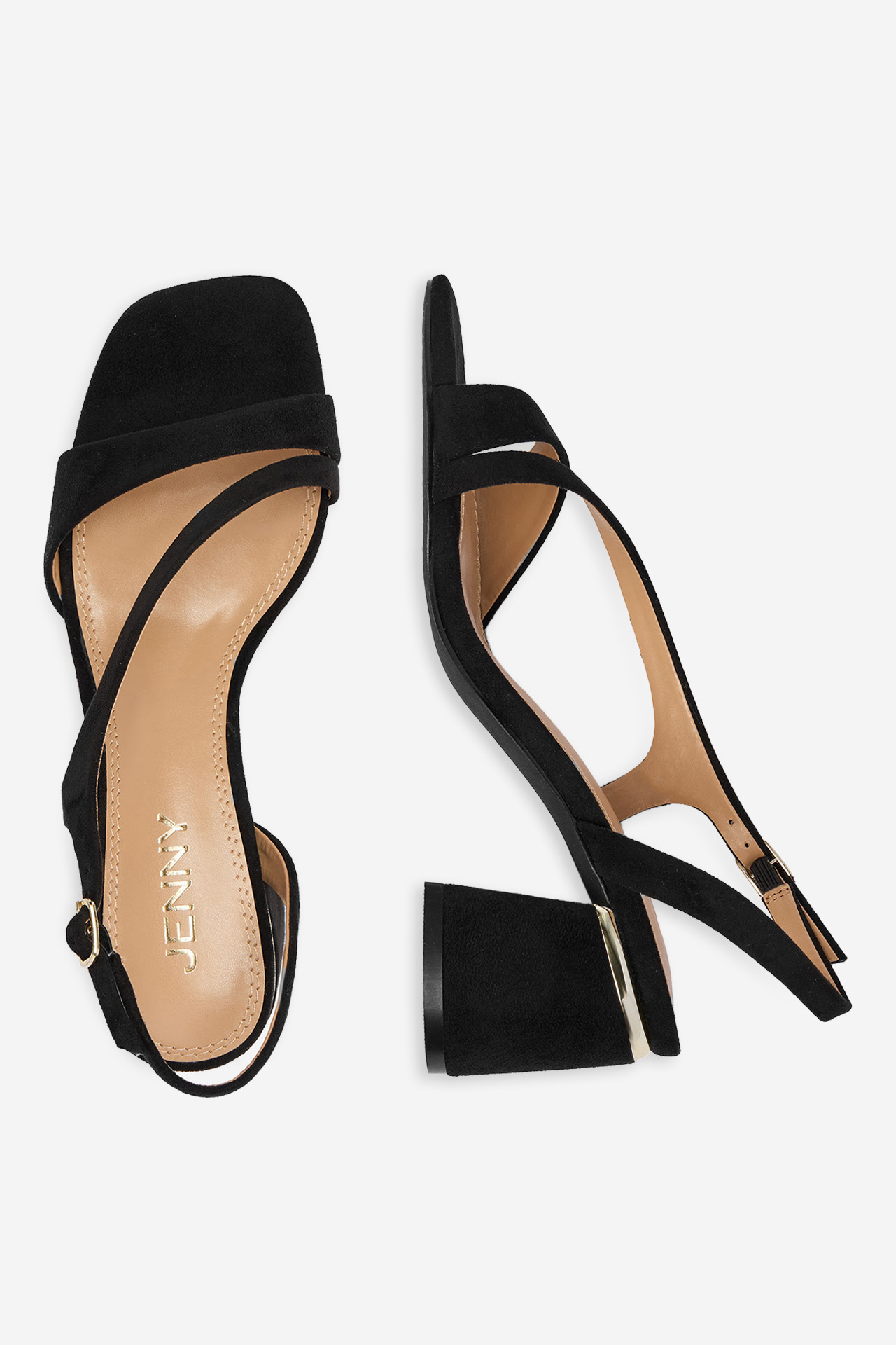 Sandály Černá