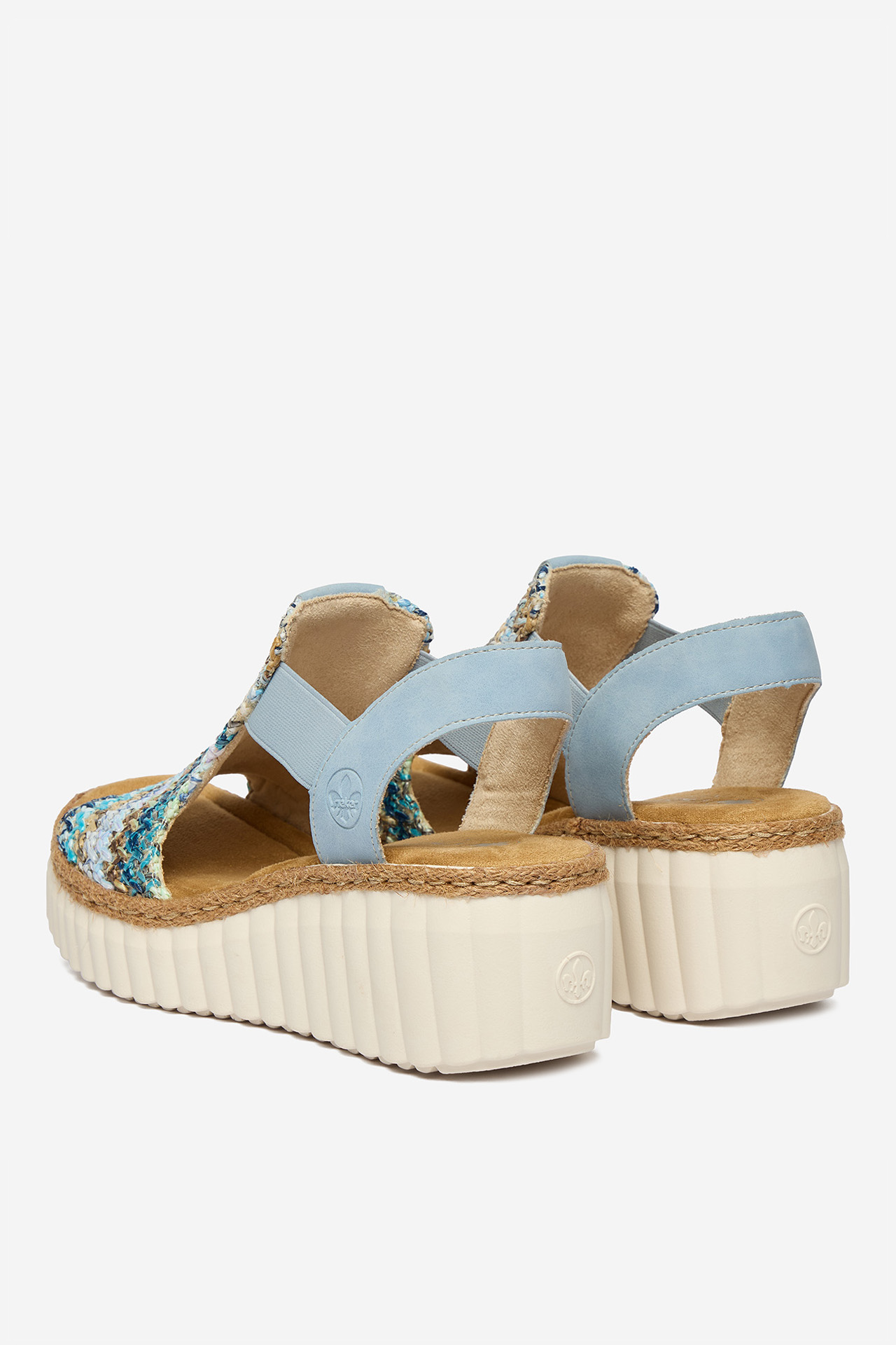 Sandali Svetlo modra