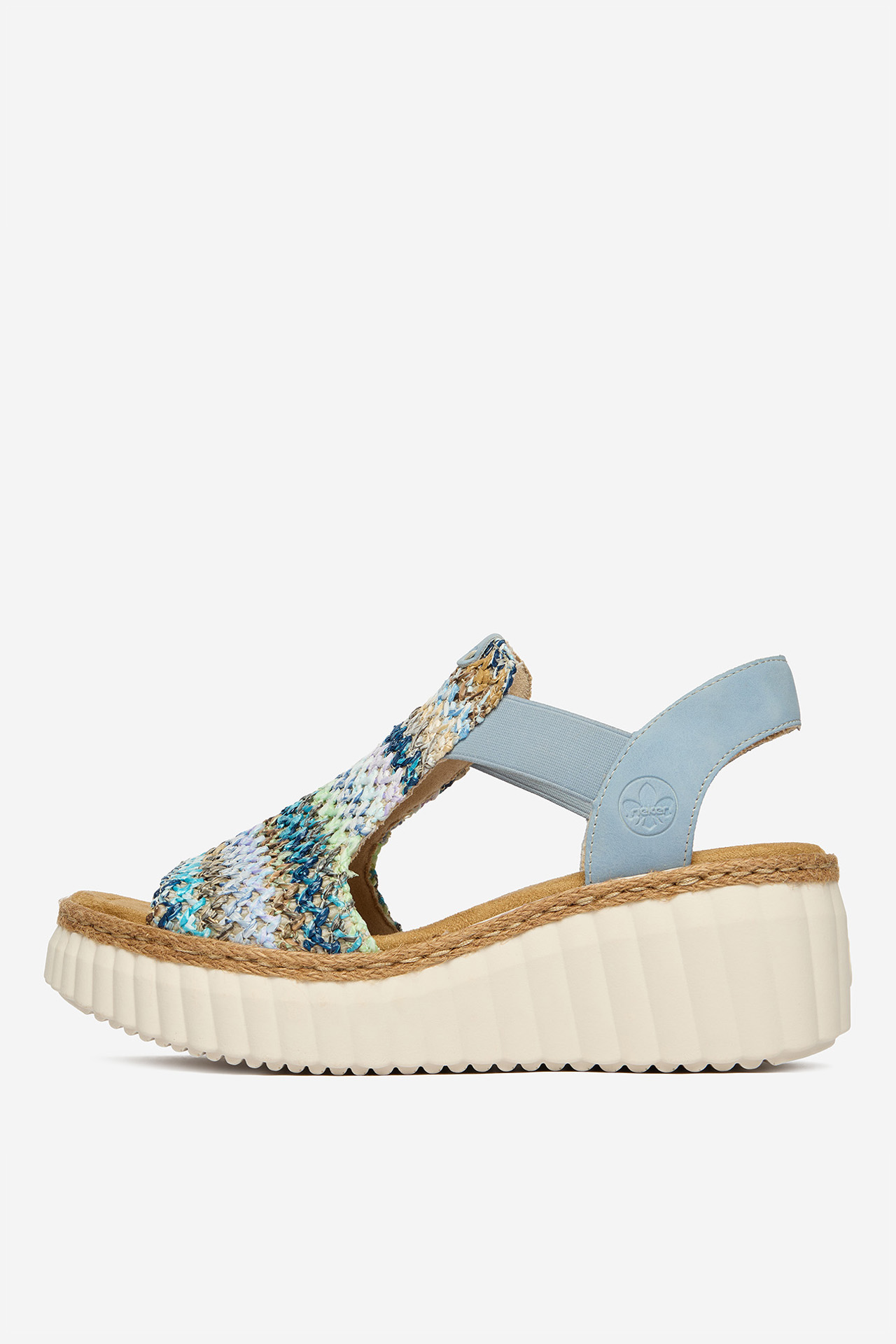 Sandali Svetlo modra