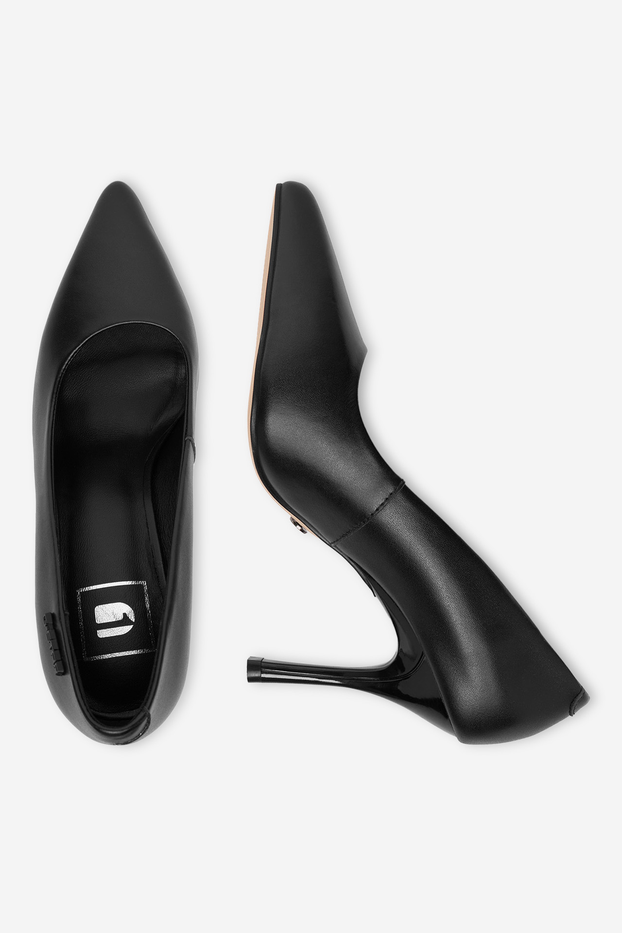 Lodičky na podpatku Černá