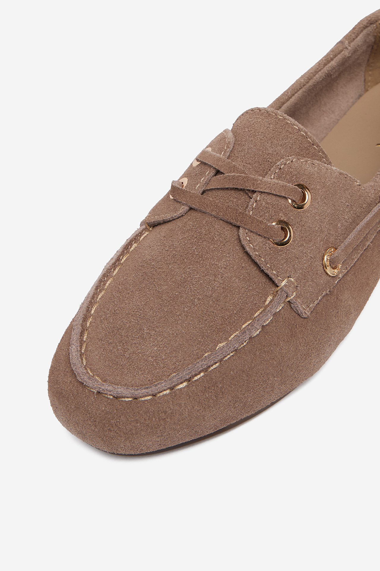 Mokasíny Tmavě béžová