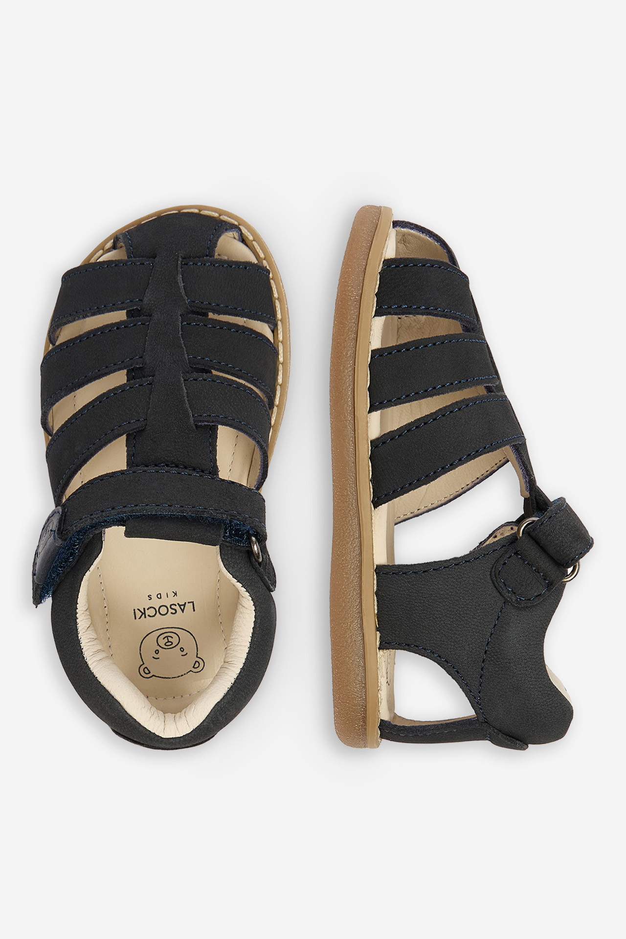 Sandály Tmavomodrá