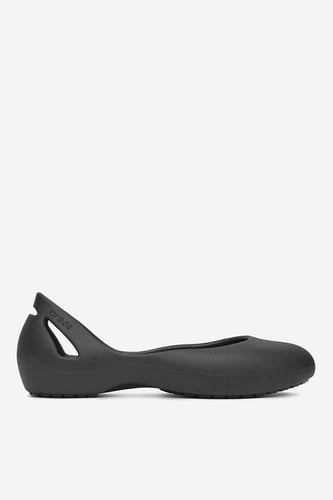 Crocs C-KADEE FLAT 210833-001 ČERNÁ