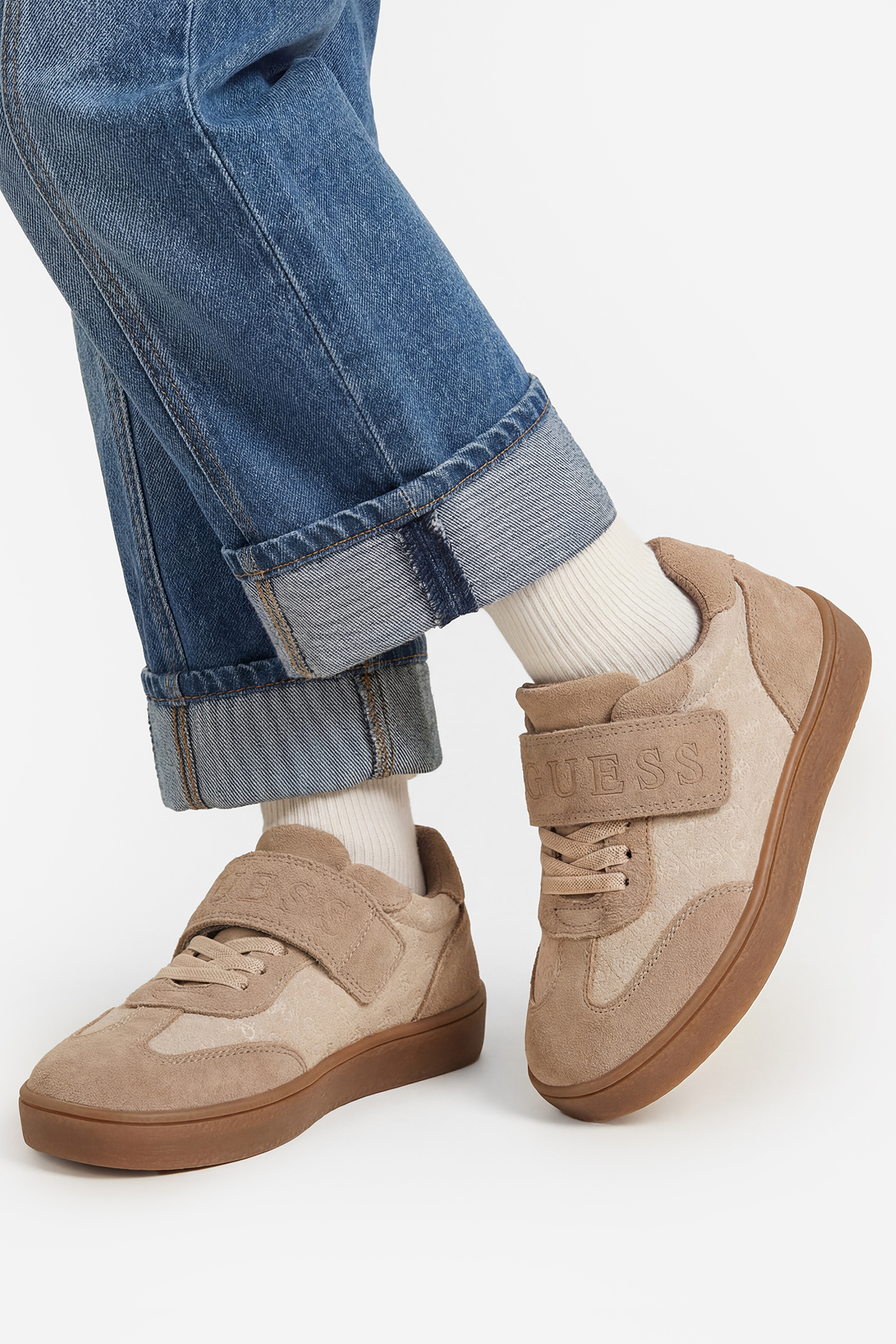 Sneakersy Tmavě béžová