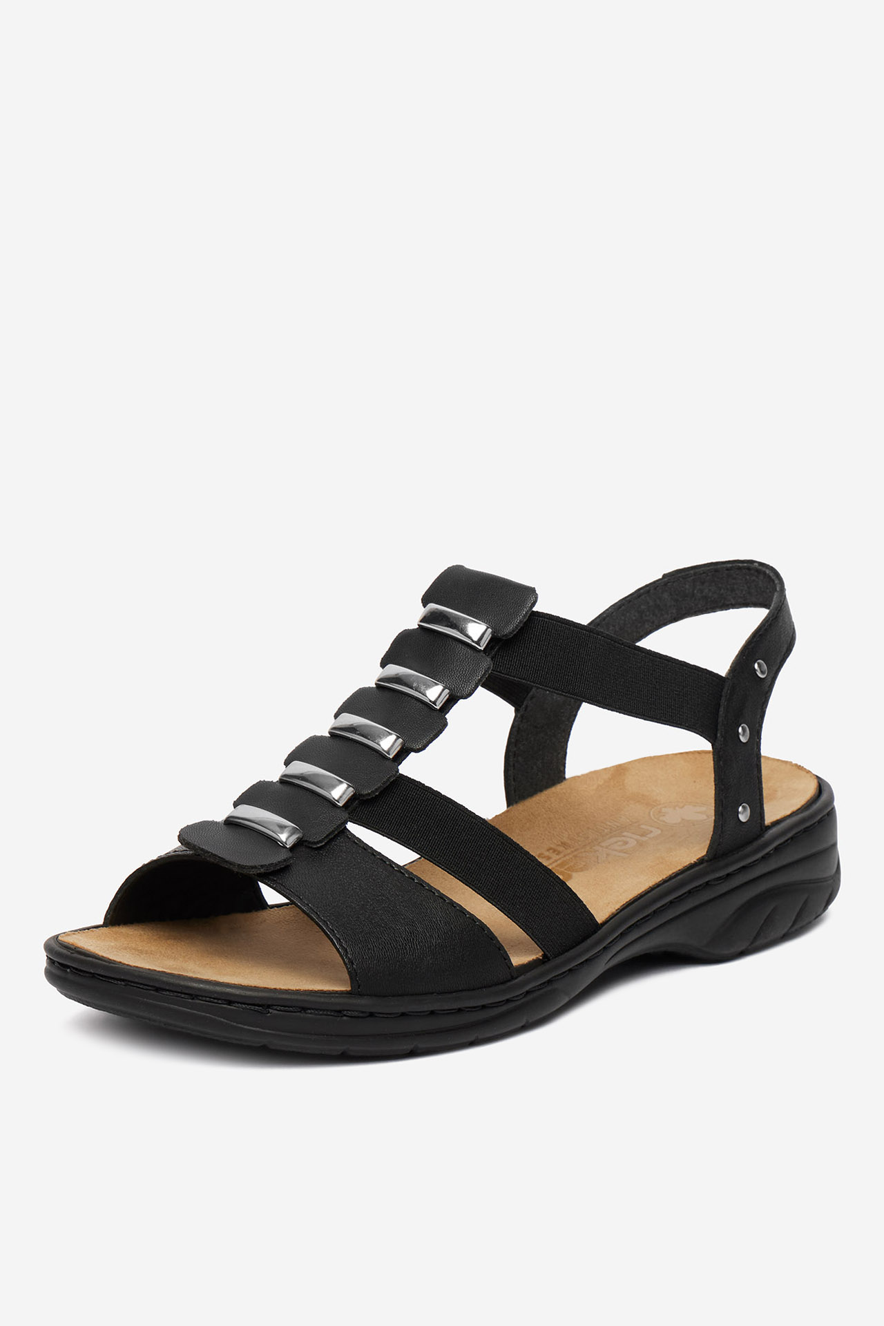Sandály Černá