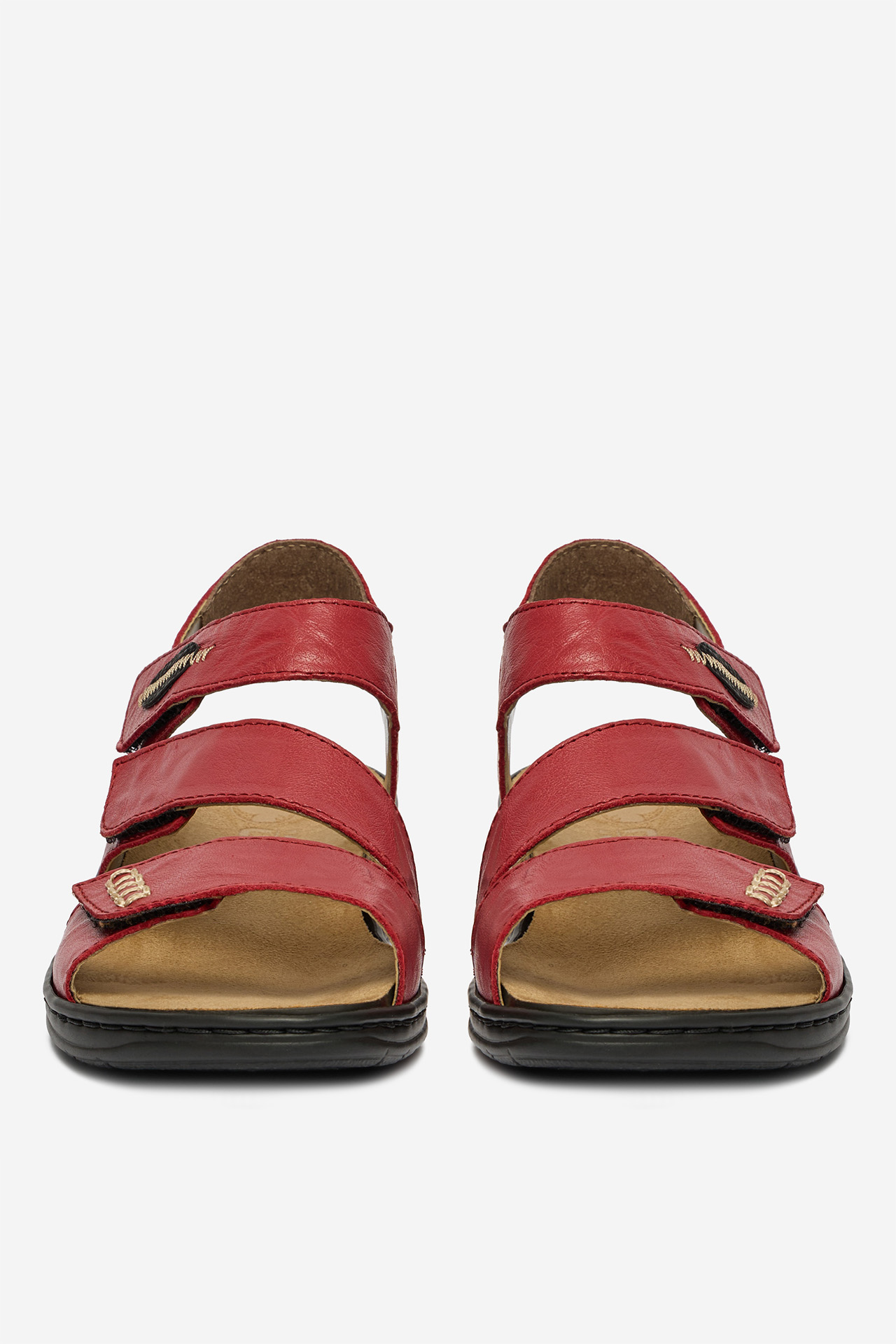 Sandali Rdeča