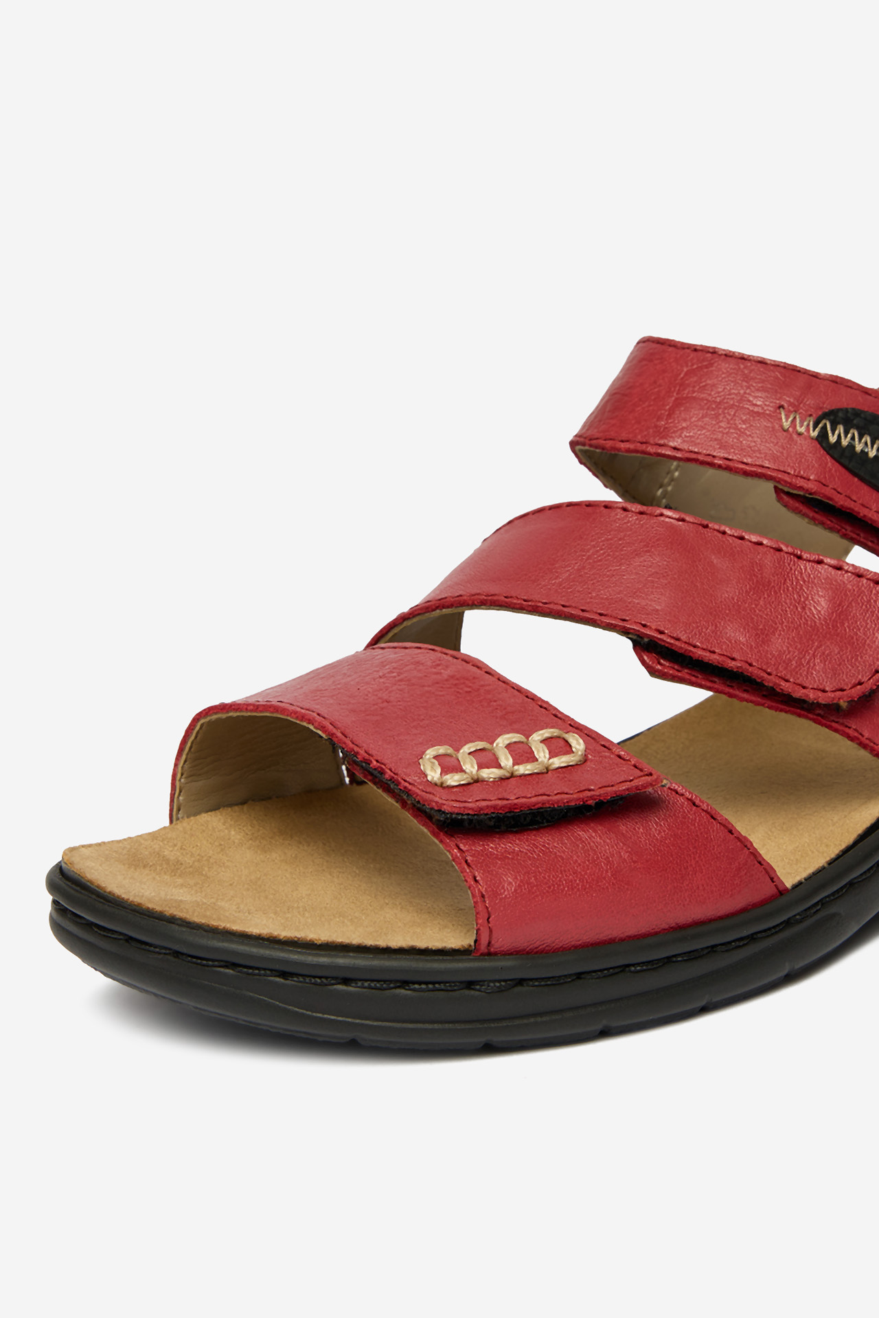 Sandali Rdeča