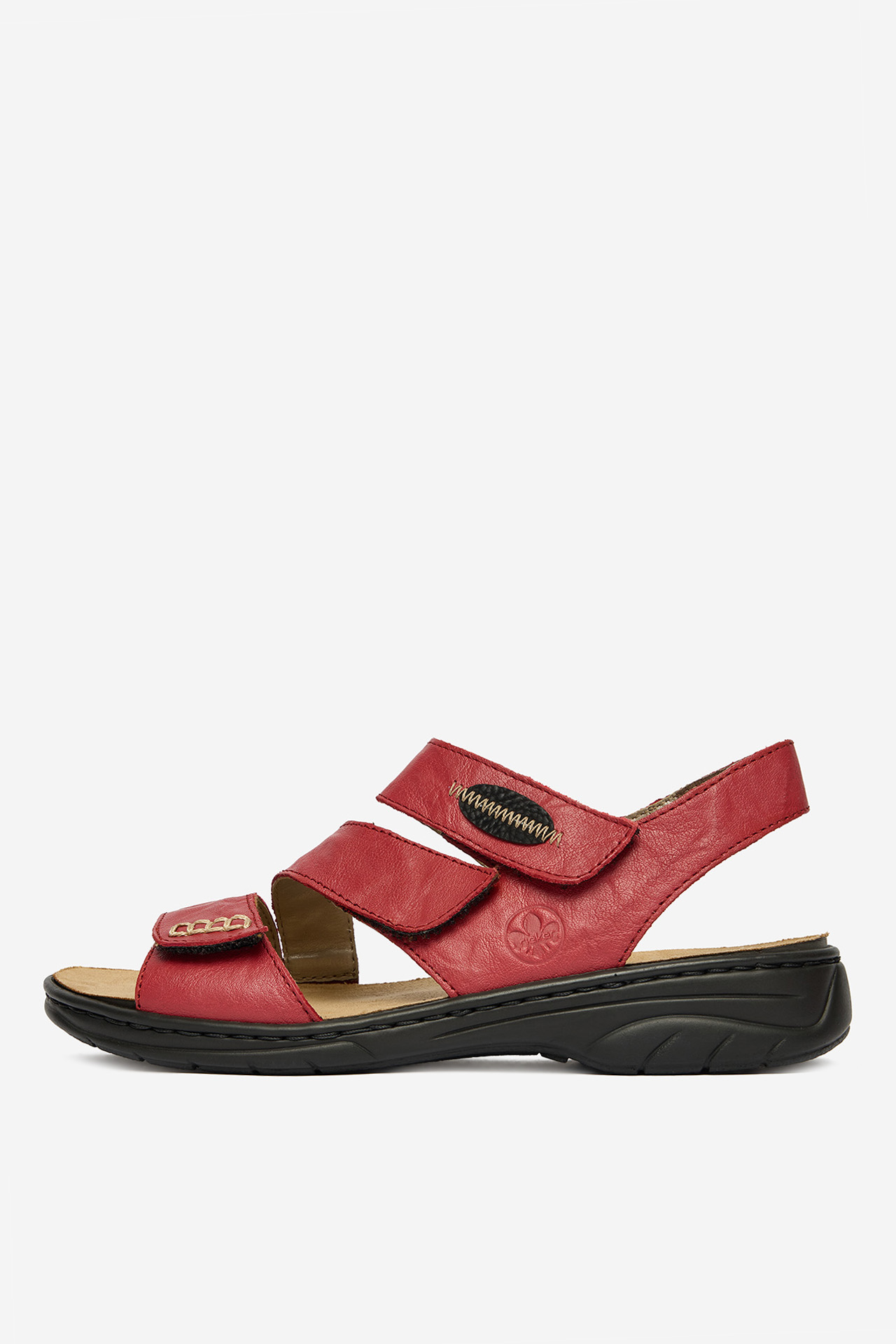Sandali Rdeča