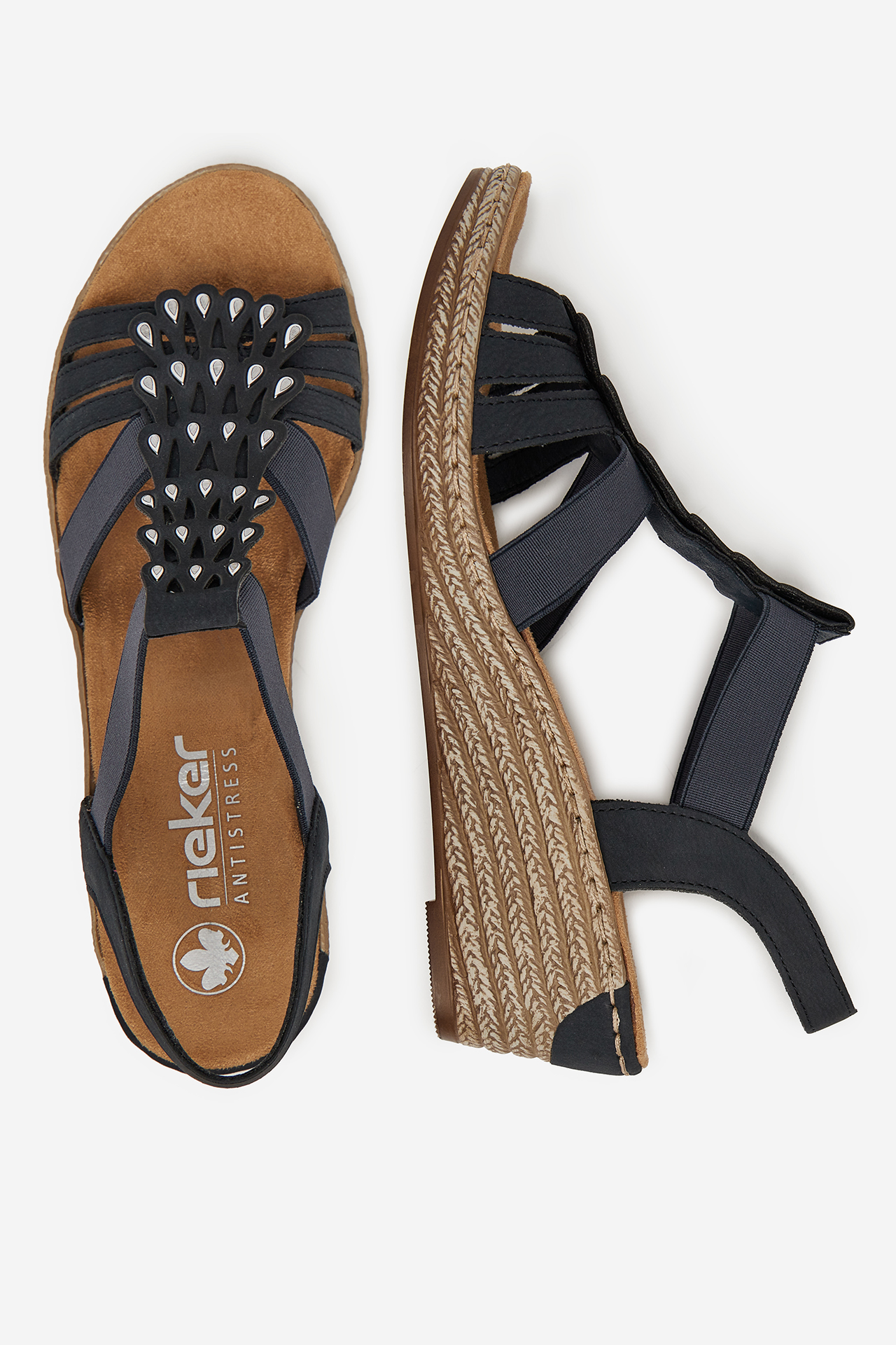 Sandály Tmavomodrá