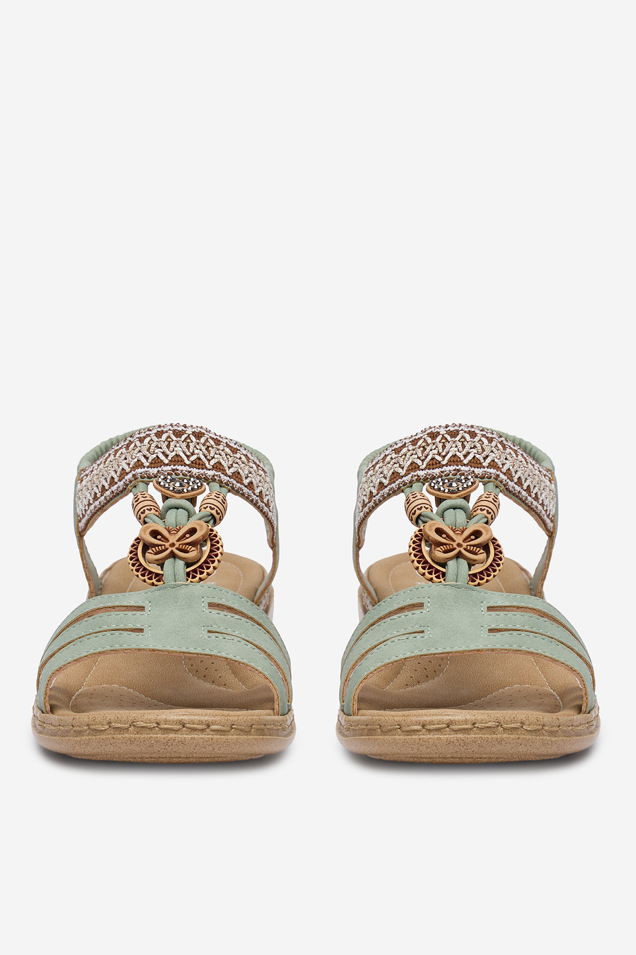 Sandali Svetlo zelena