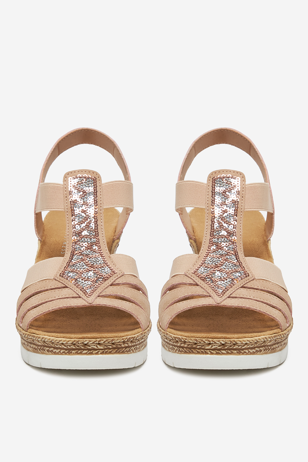 Sandály Světle růžová