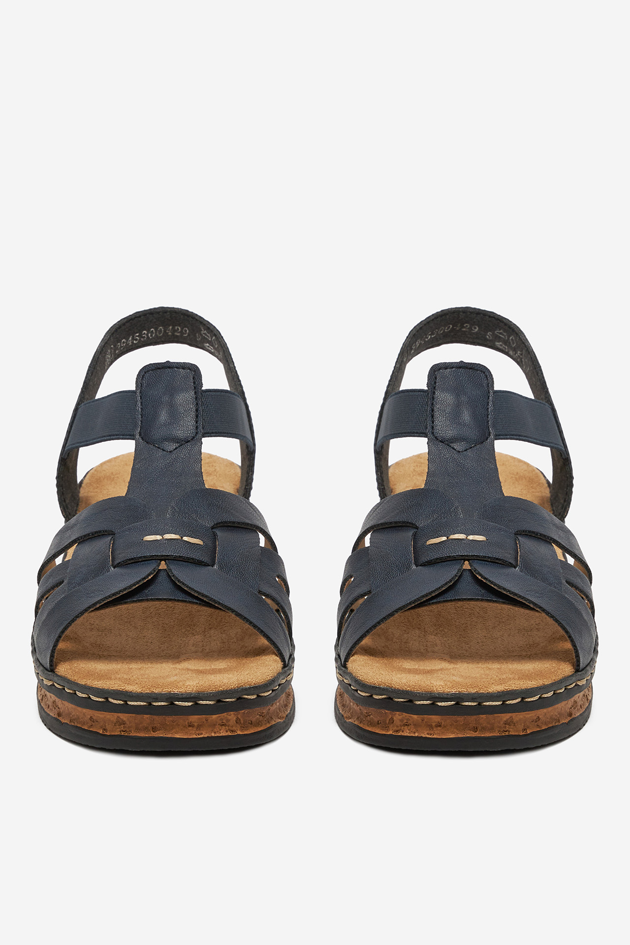 Sandály Tmavomodrá