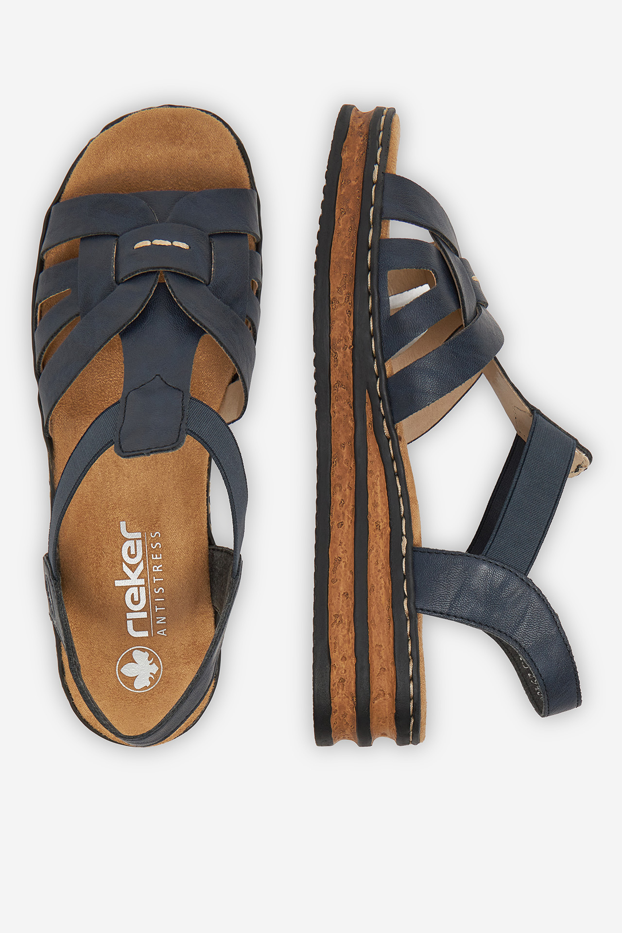 Sandály Tmavomodrá